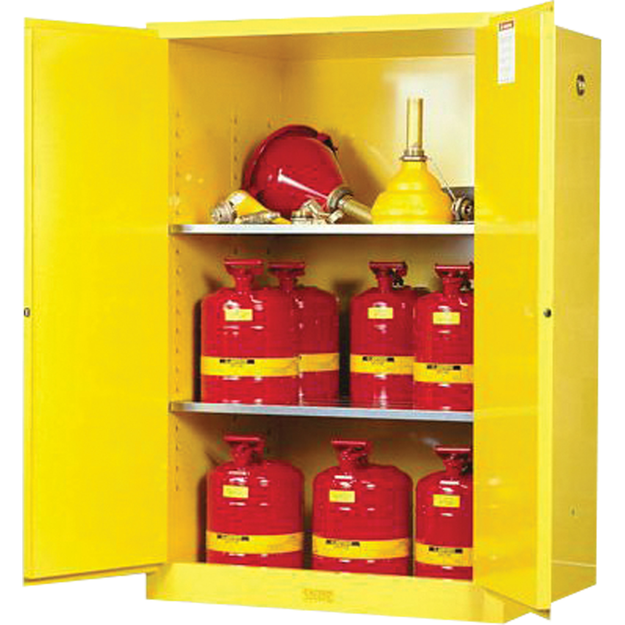 Armoires Sure-GripMD EX pour produits inflammables, 90 gal., 2 Porte(s), 43" La x 65" h x 34" p