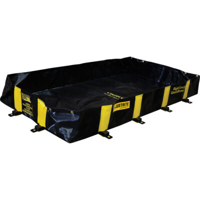 Bermes Rigid-Lock QuickBermMD, Capacité 175 gal. US, 4' la x 6' lo x 12" h, Paroi à piquets