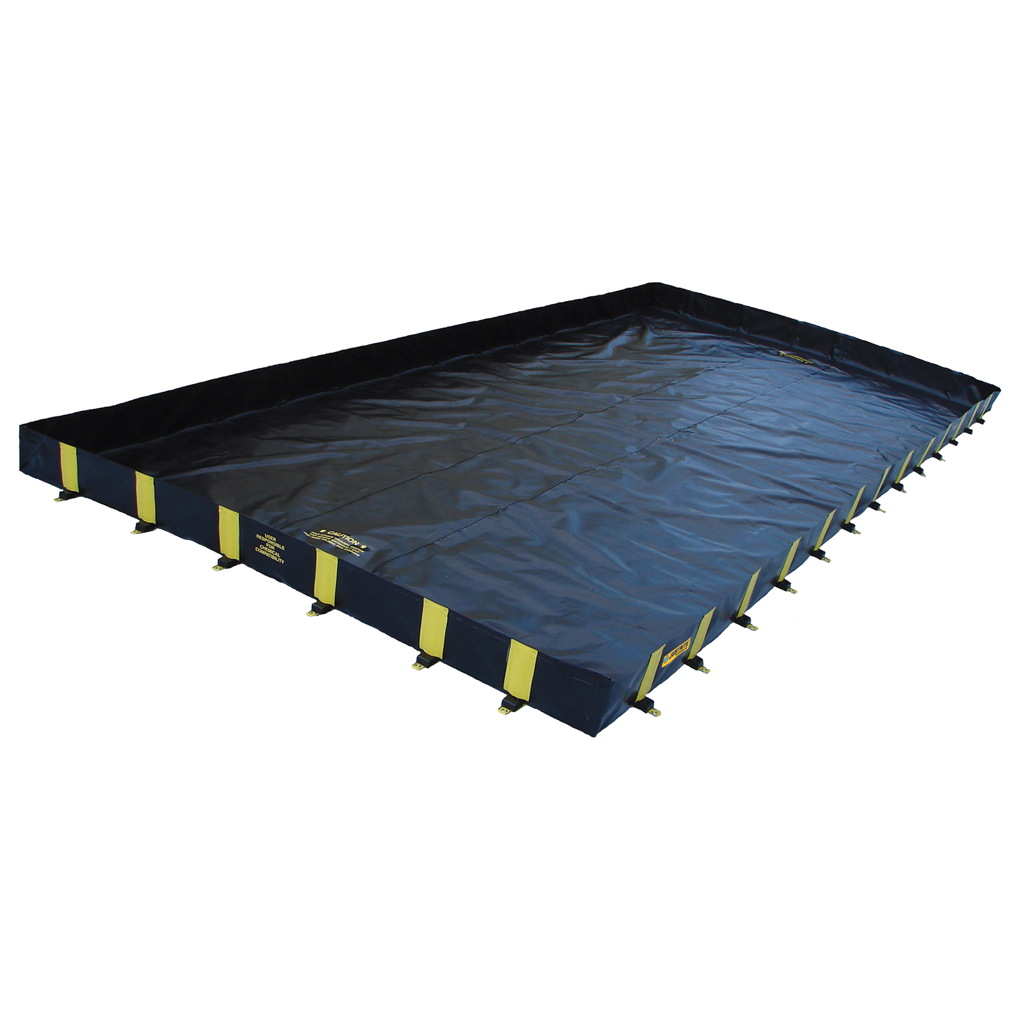 Bermes Rigid-Lock QuickBermMD, Capacité 1795 gal., 12' la x 20' lo x 12" h, Paroi à piquets