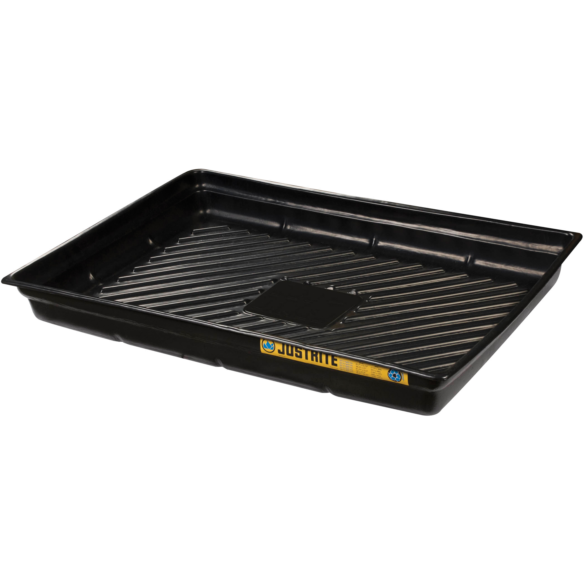 Plateau pour les déversements EcoPolyBlendMC , 47" lo x 33" la x 5,5" h, Cap. de déversement 29 gal. US