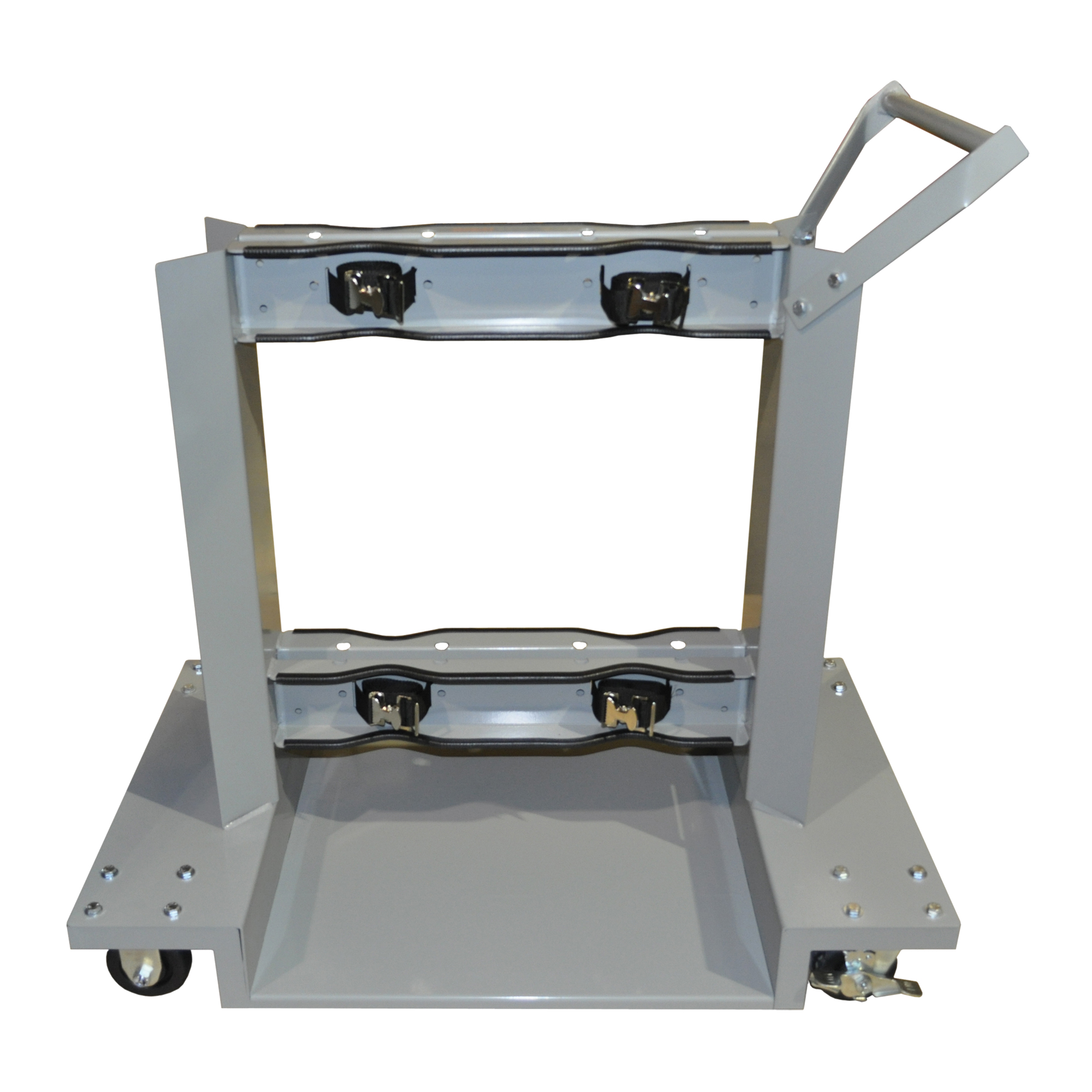 Supports mobiles pour bouteilles, Roues Polyoléfine, Base de 24" la x 40" lo, 1600 lb