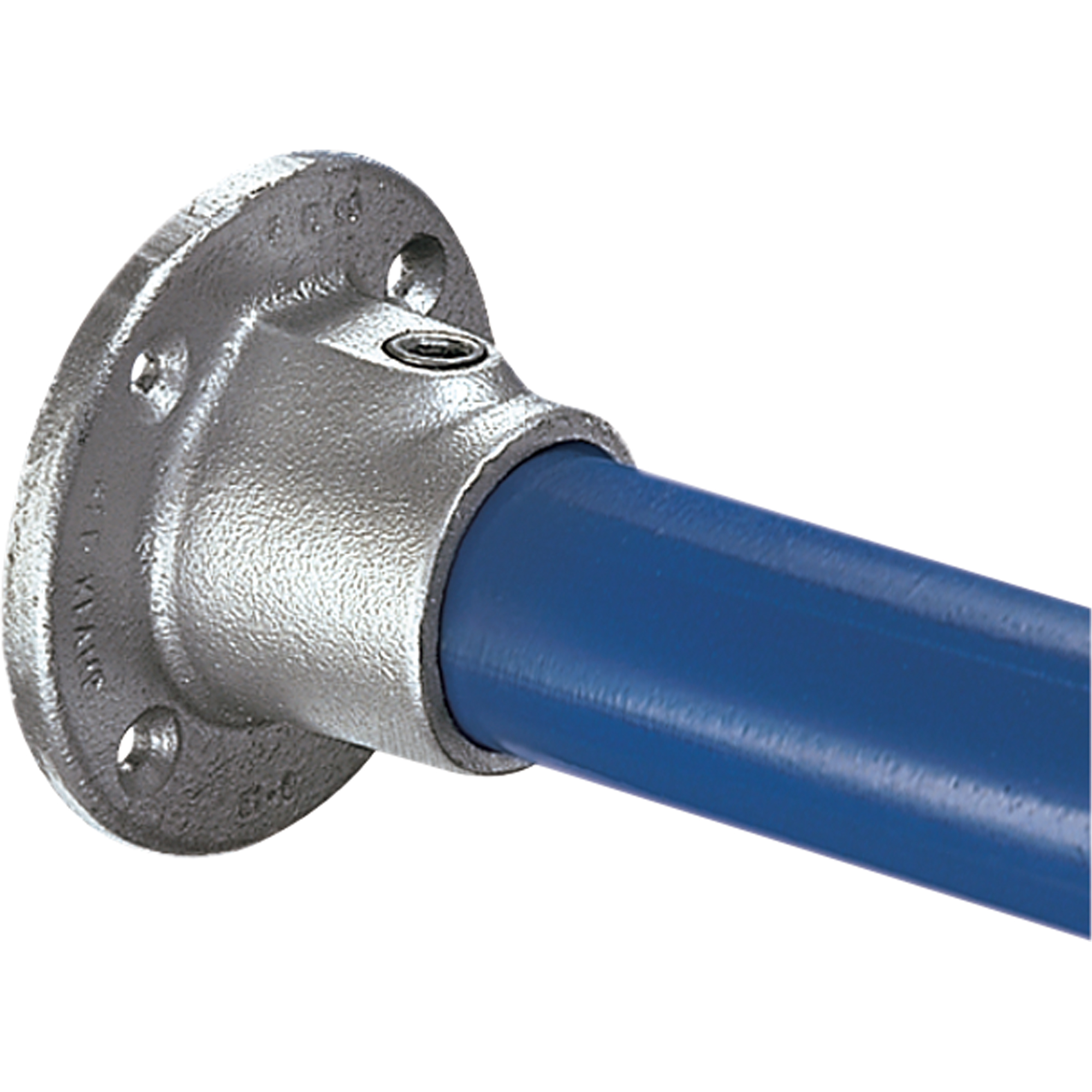Bride de fixation murale pour tube structural, 0,84"