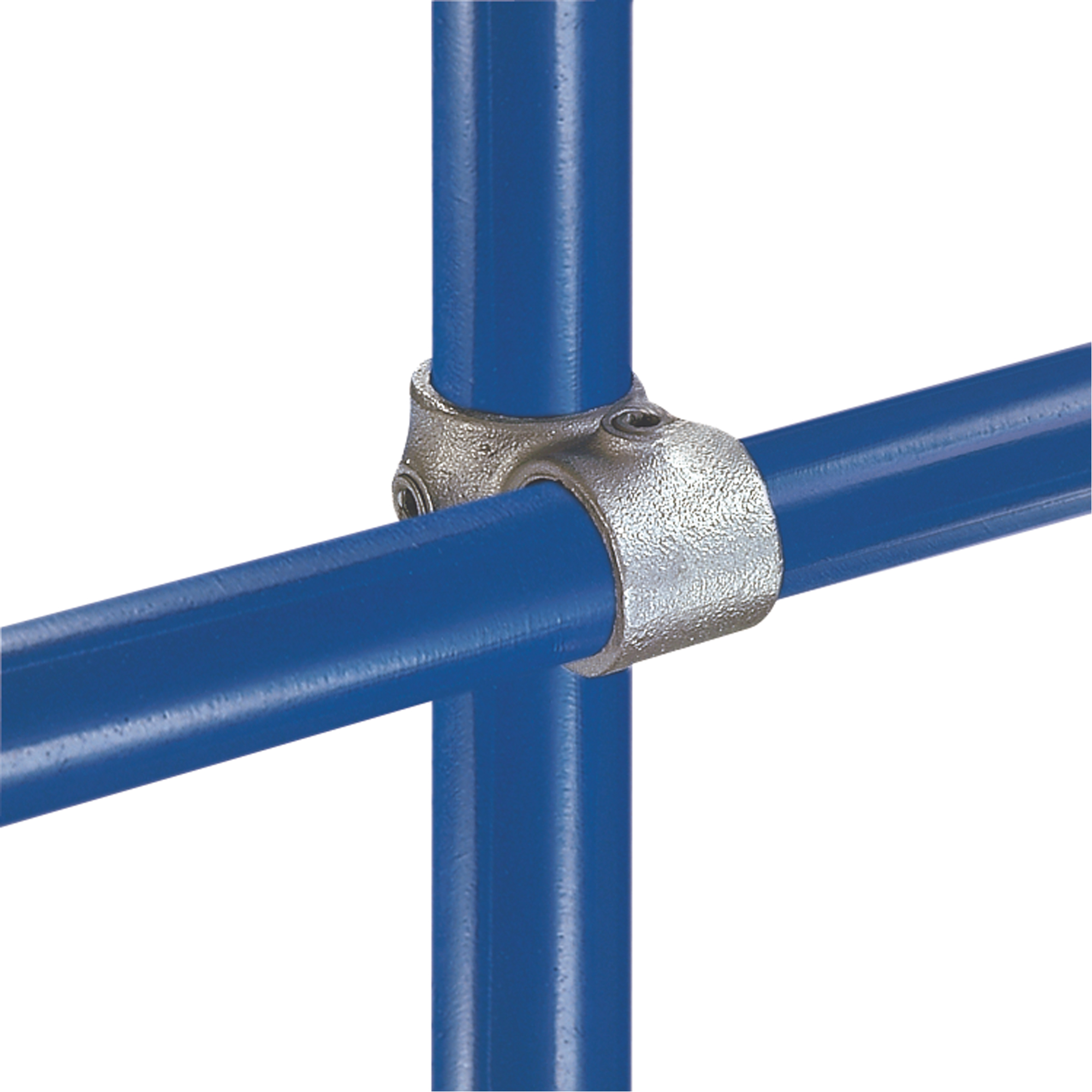 Manchon double à croisement pour tube structural, 0,84"