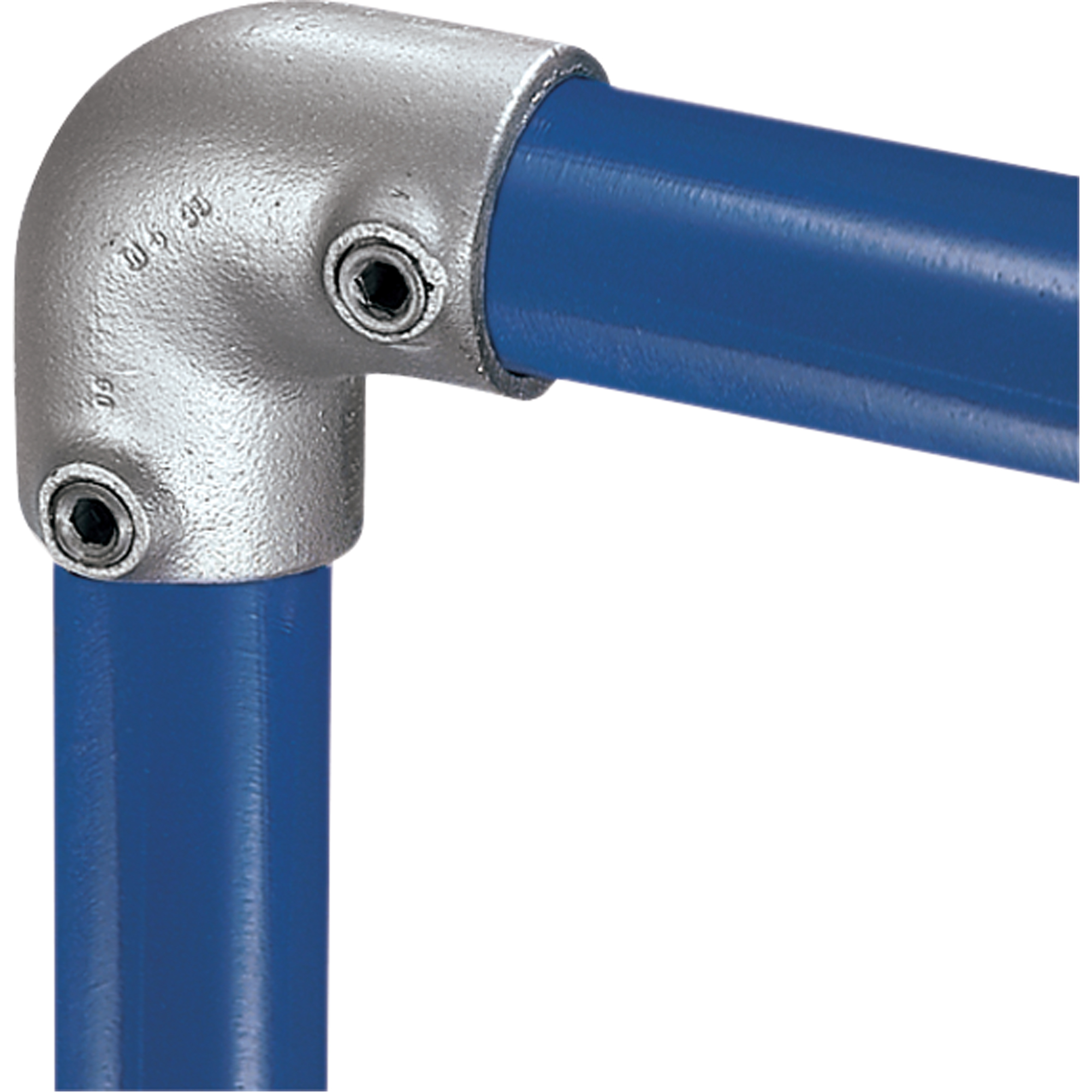 Raccord coudé à 90 degrés pour tube structural, 0,84"