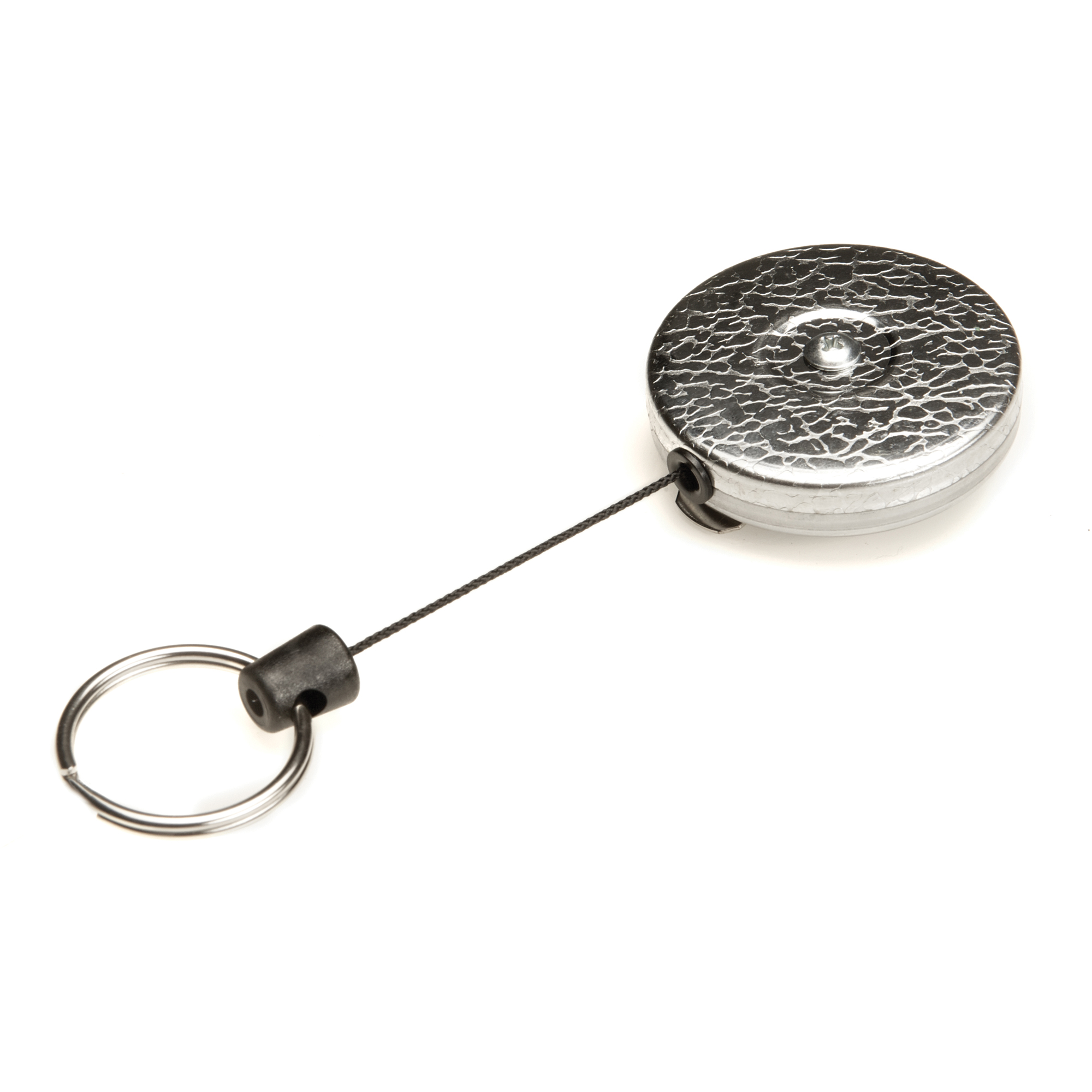 Dérouleurs autorétractables originaux #485-HDK, Chrome, Câble 48", Fixation Agrafe de ceinture