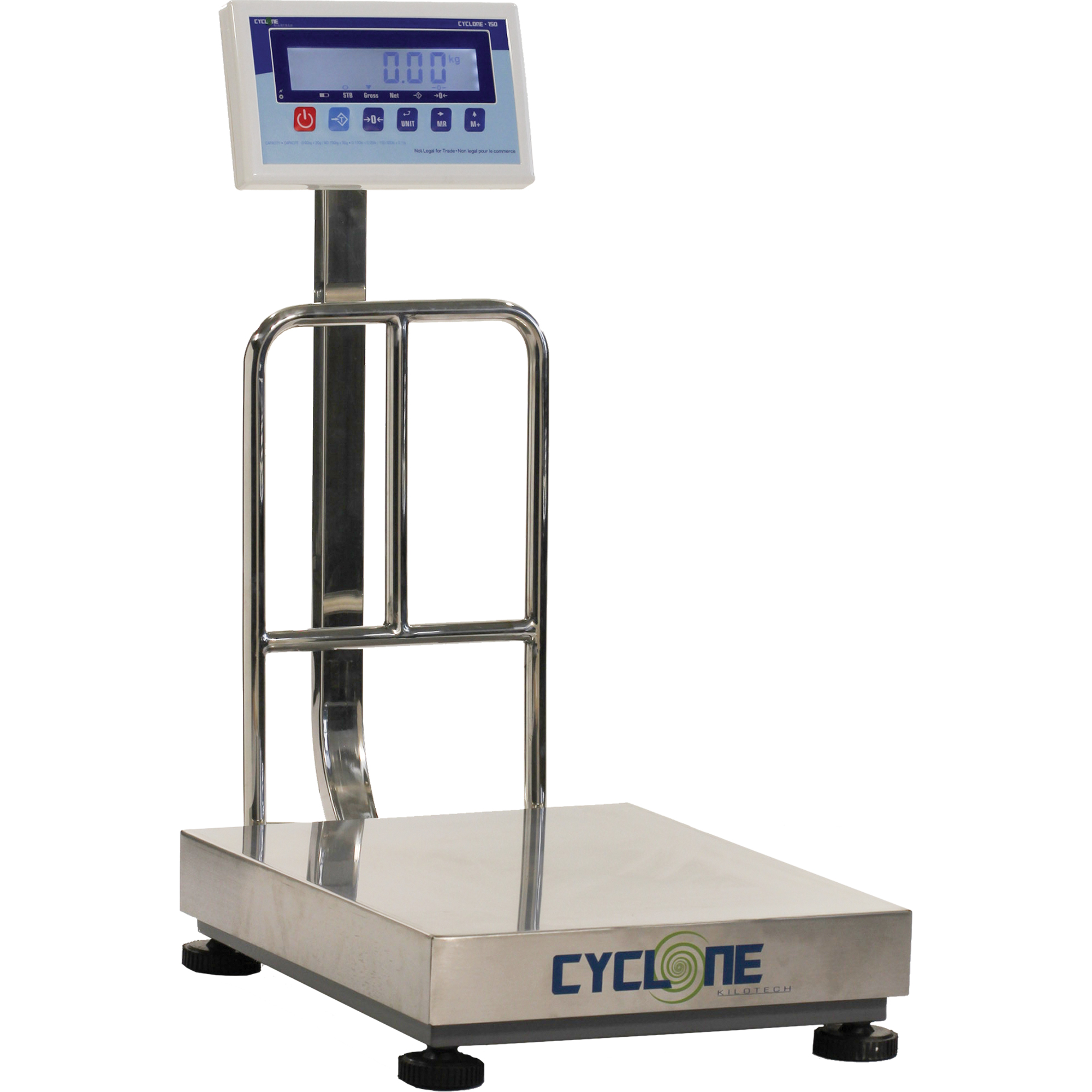 Balance à plateforme et d'établi Cyclone 150, Capacité de 300 lb / 150 kg, 15-3/4" lo x 19-7/10" la