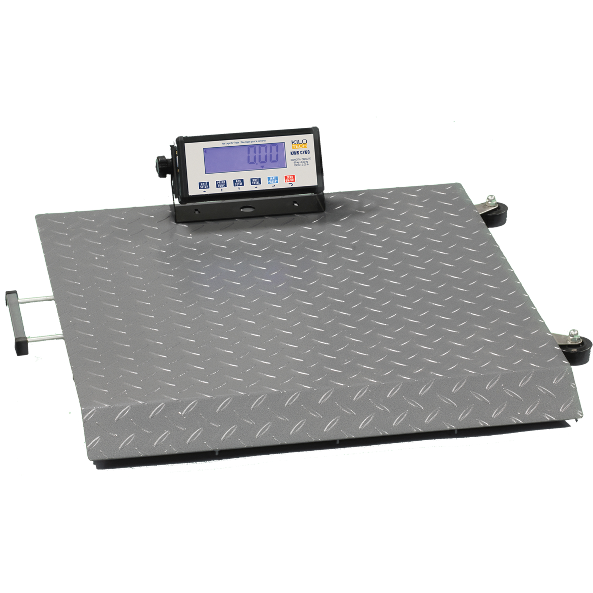Balance à plateforme KWS CY-150, Capacité de 330 lb / 150 kg, 24" lo x 24" la