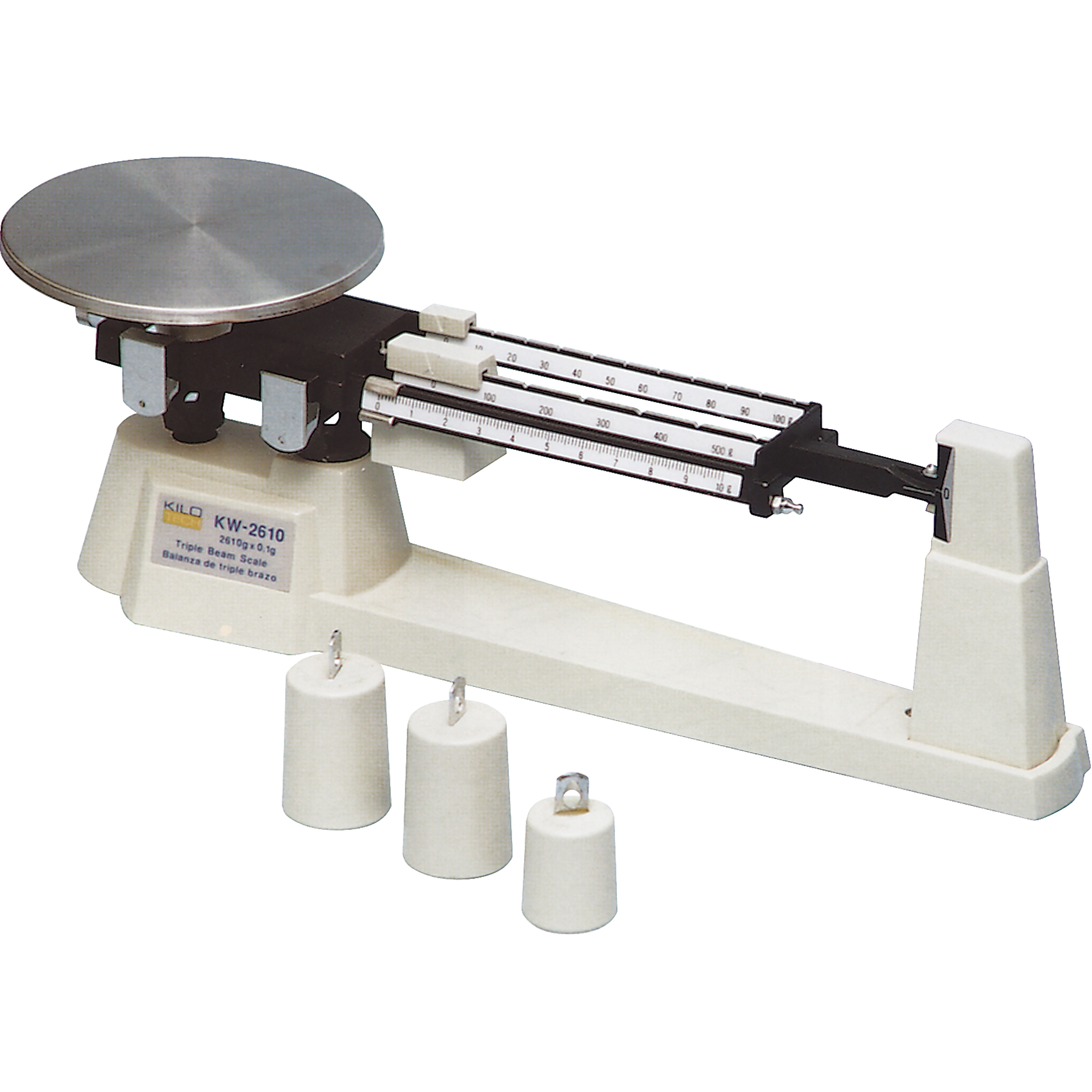 Balance à triple fléau, Capacité 610 g, Graduations 0,1 g
