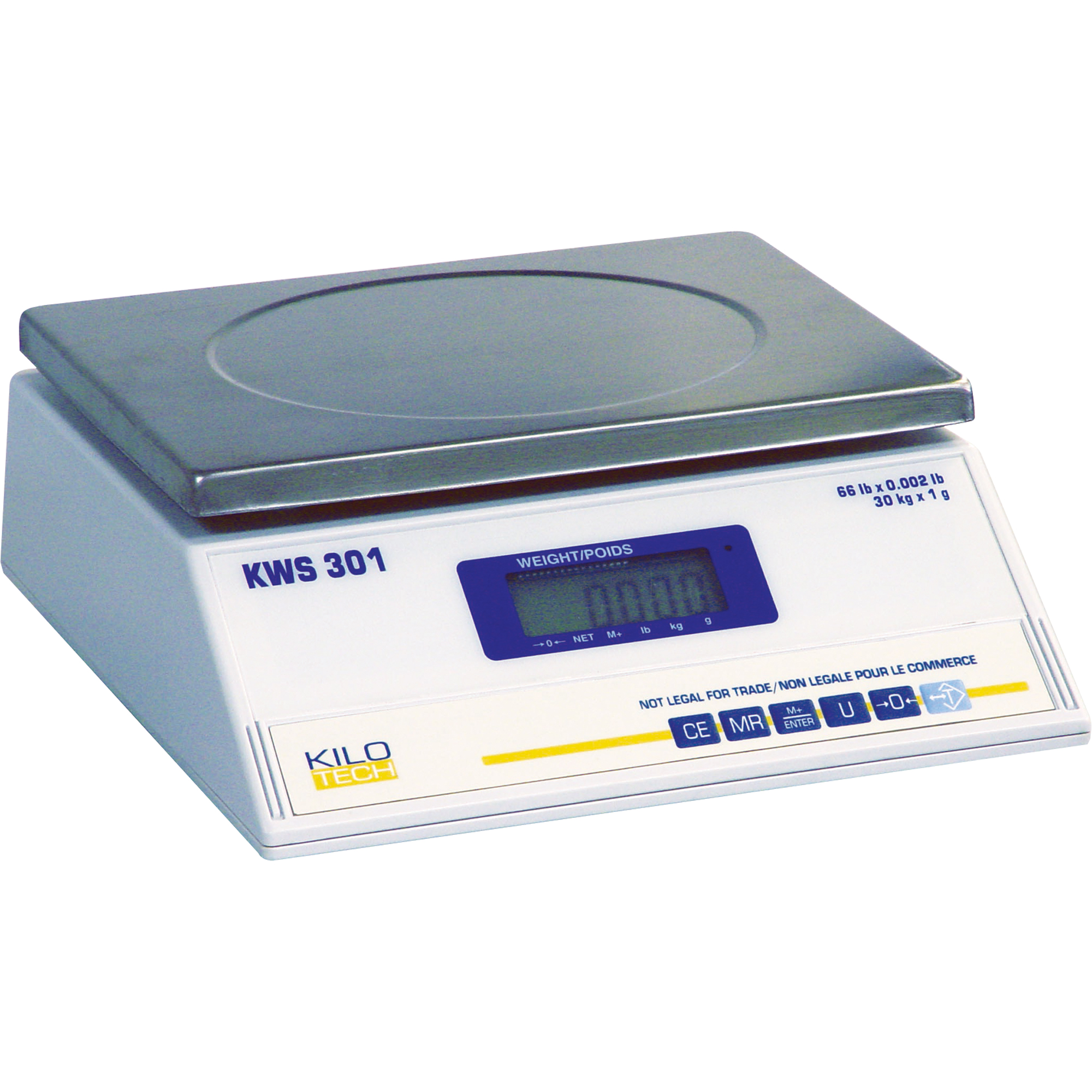 Balance Numérique, Capacité 60 lb, Graduations 0,002 lb