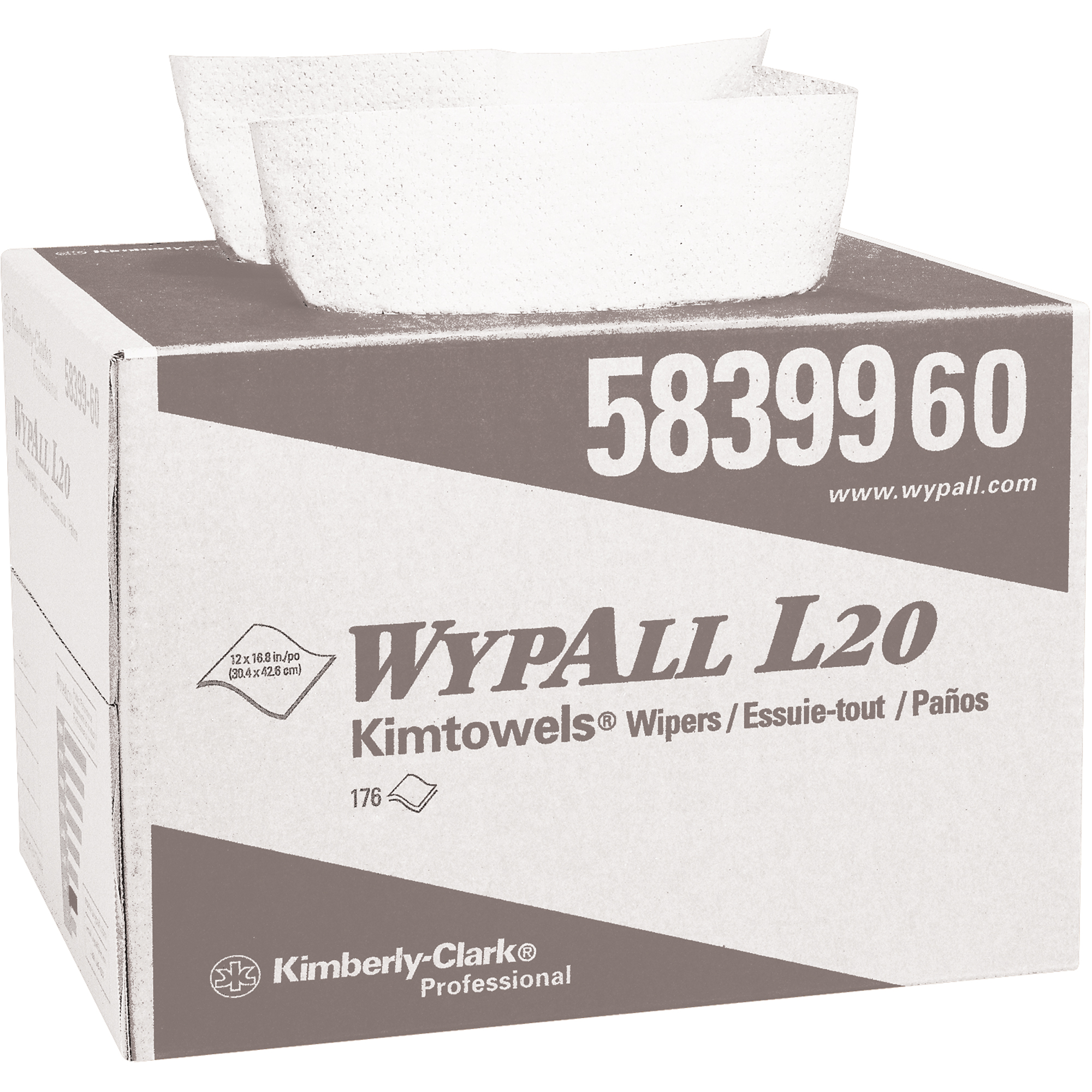 Chiffons L20, Tout usage, 16-4/5" lo x 12-1/2" la