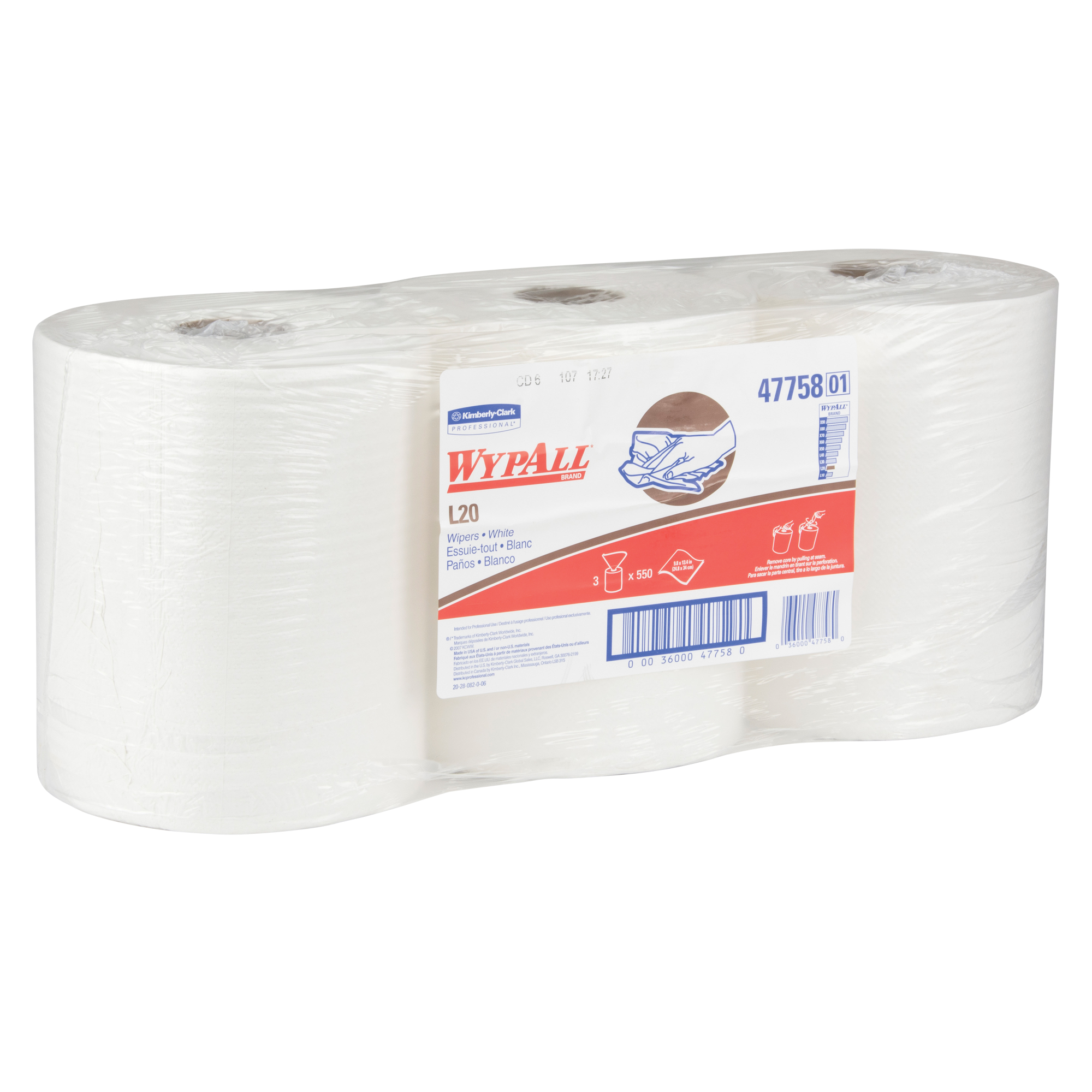 Chiffons L20, Utilitaire, 13-2/5' lo x 9-4/5" la