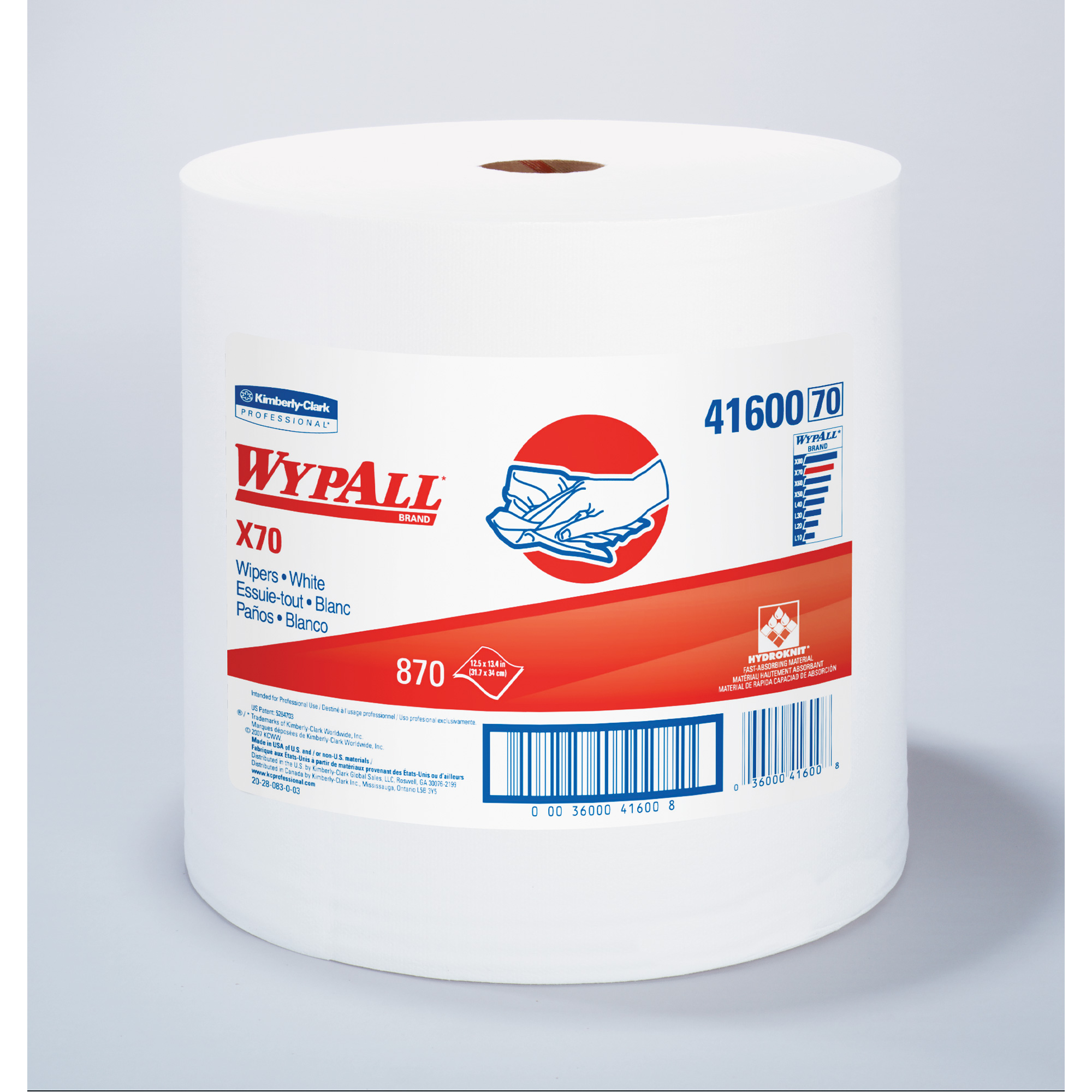 Chiffons X70, Robuste, 13-2/5' lo x 12-1/2" la