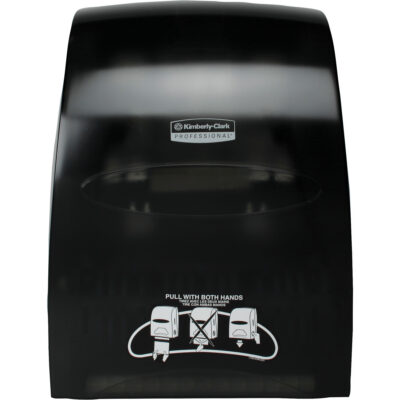 Distributeur de serviettes en rouleaux durs Sanitouch, Manuel, 12,63" la x 10,2" p x 16,13" h