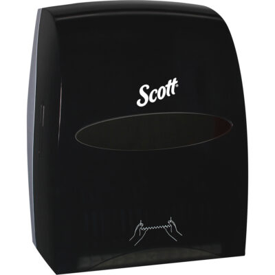Distributeur d'essuie-mains EssentialMC de ScottMD, Manuel/Sans contact, 12,63" la x 10,2" p x 16,13" h