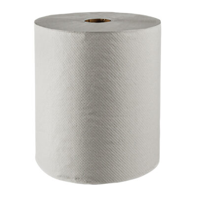 Essuie-mains en fibres recyclées à 100 % à enroulement serré de ScottMD EssentialMC, 1 pli, Standard, 800' lo