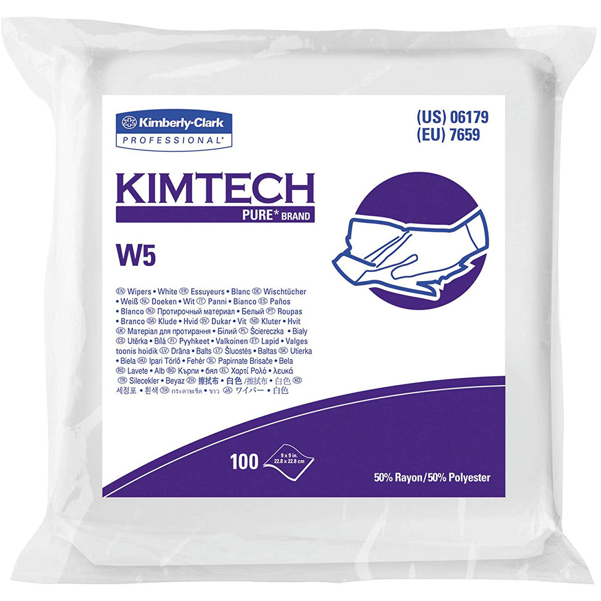 Essuie-tout Pure W5 de KimtechMC, Spécialisé, 9" lo x 9" la