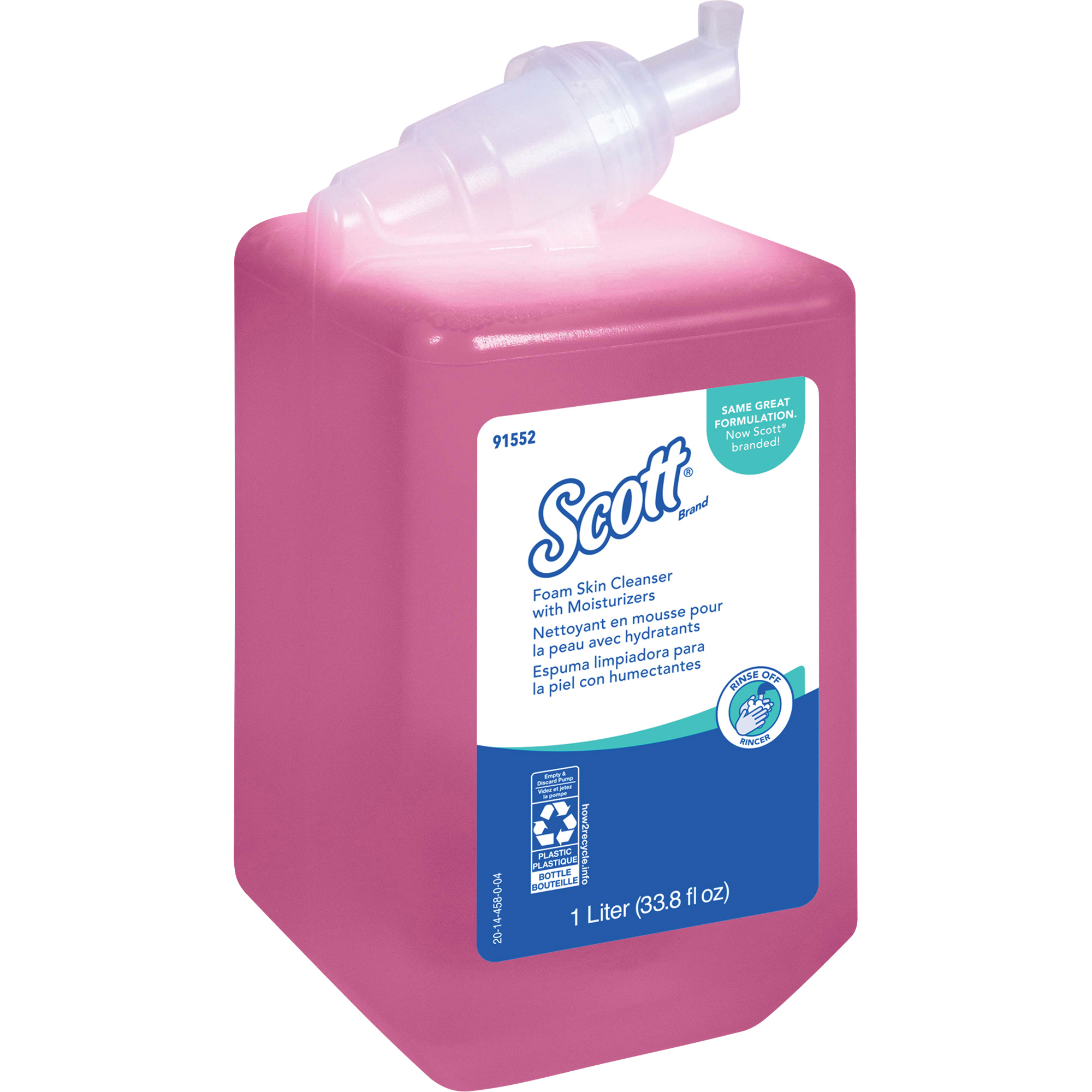 Nettoyant pour la peau avec agents hydratants ScottMD ProMC, Mousse, 1 L, Parfumé