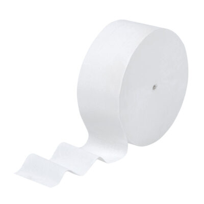 Papier hygiénique JRT junior ScottMD, Rouleau Sans rouleau central, 1 Pli, Longueur 2300', Blanc