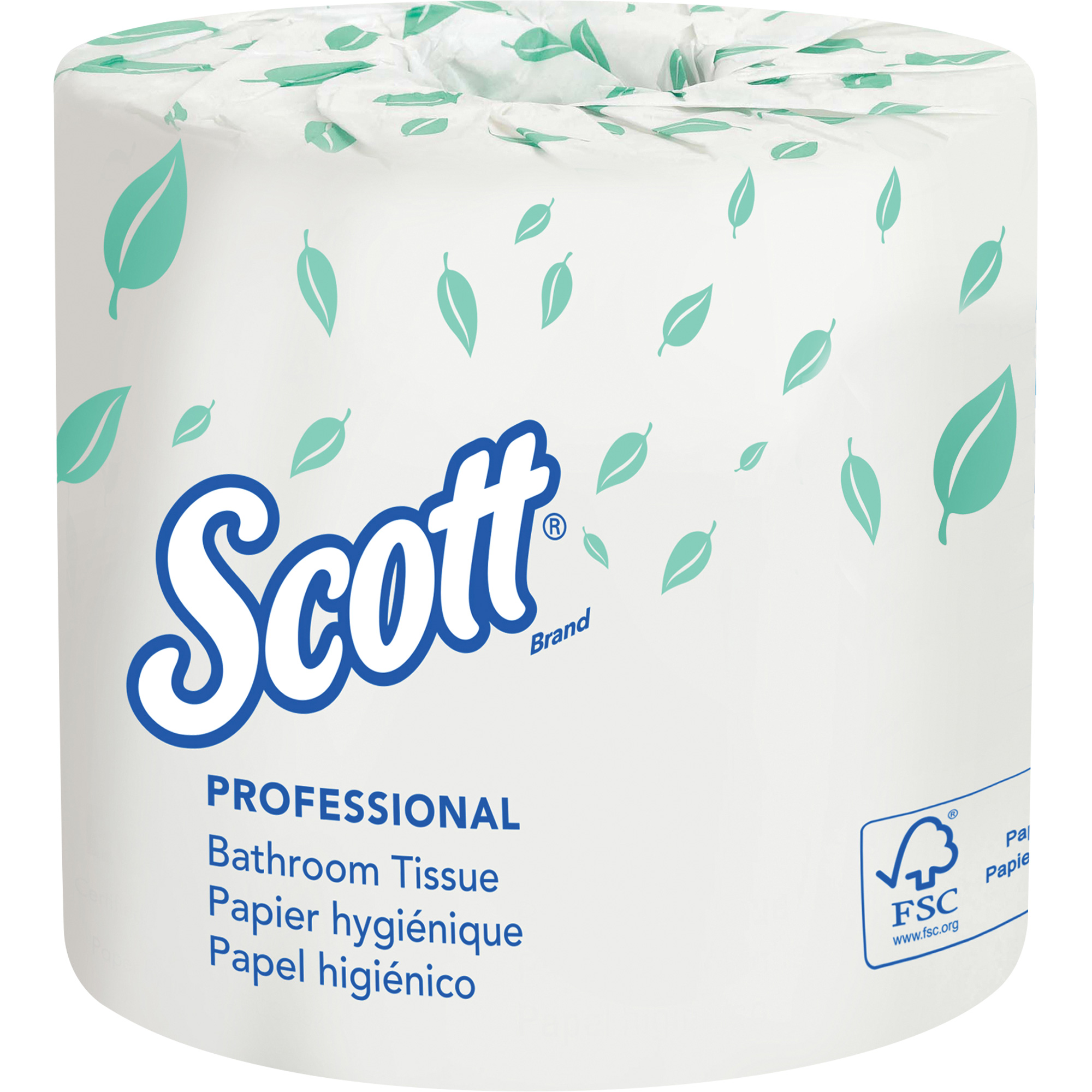 Papier hygiénique ScottMD, 2 Pli, 550 Feuilles/Rouleu, Blanc