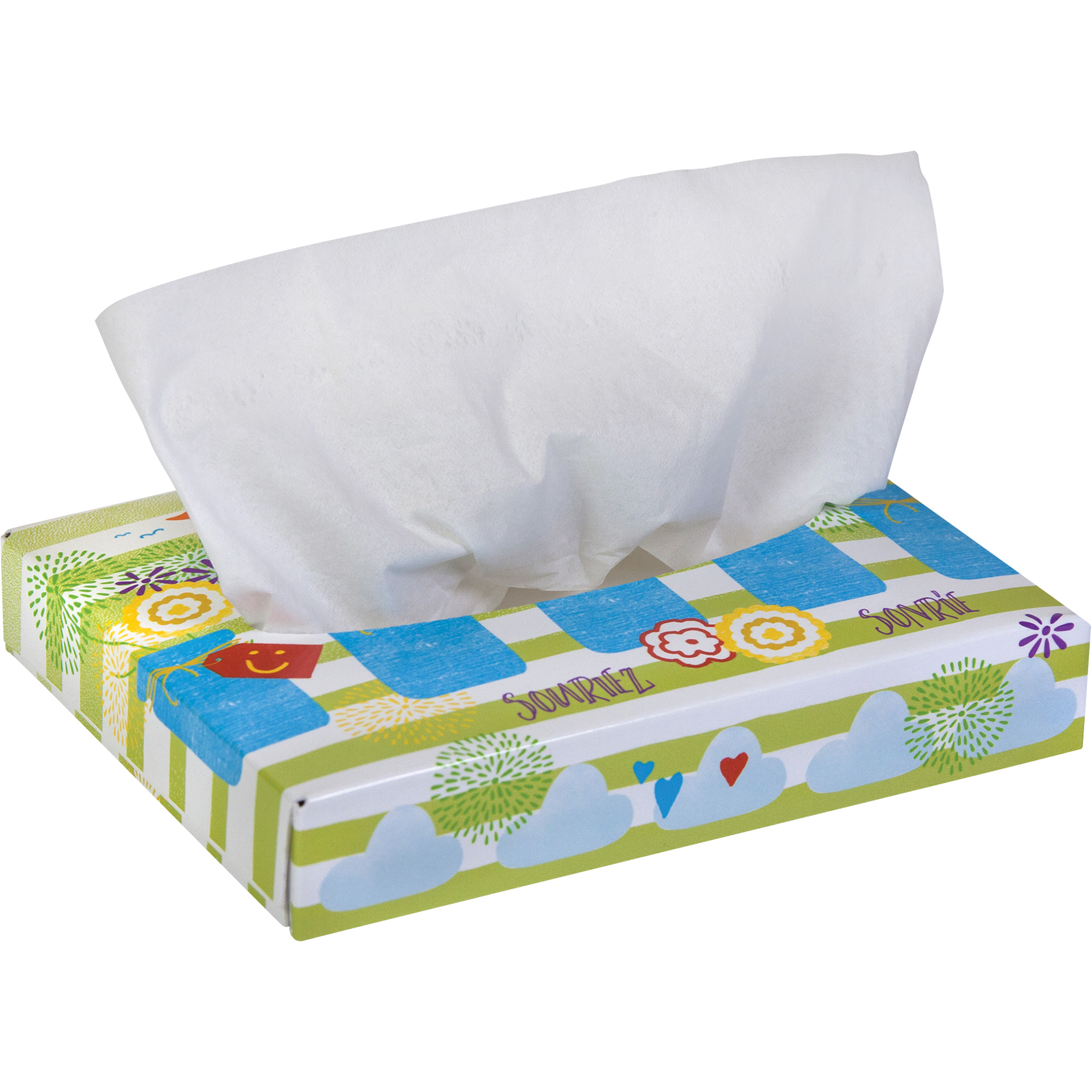 Papiers-mouchoirs pour enfants de KleenexMD, 2 pli, 8,4" lo x 5,5" la, 40 feuilles/boîte