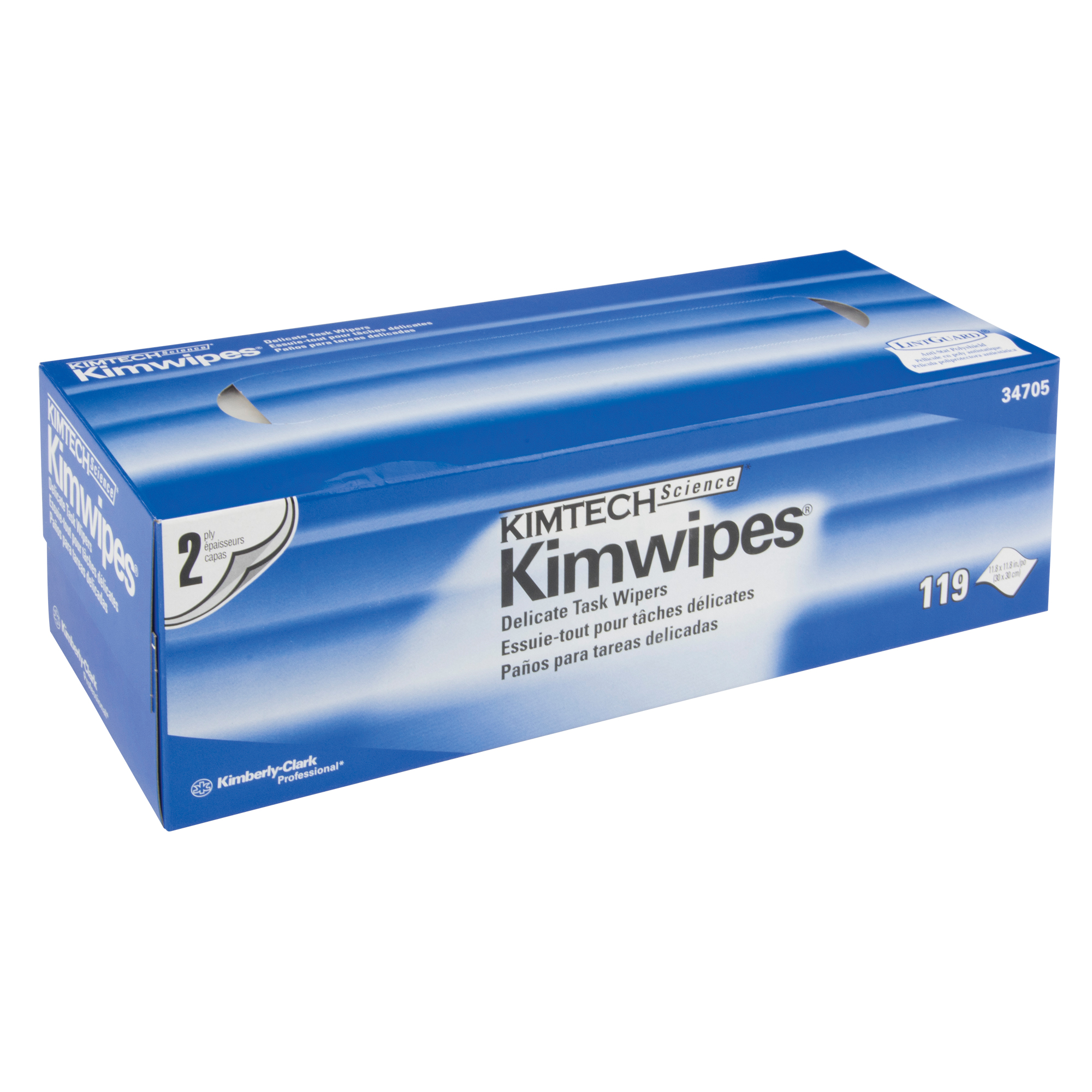 Serviette pour les travaux délicats KimwipesMD de Kimtech ScienceMC, Spécialisé, 12" lo x 12" la