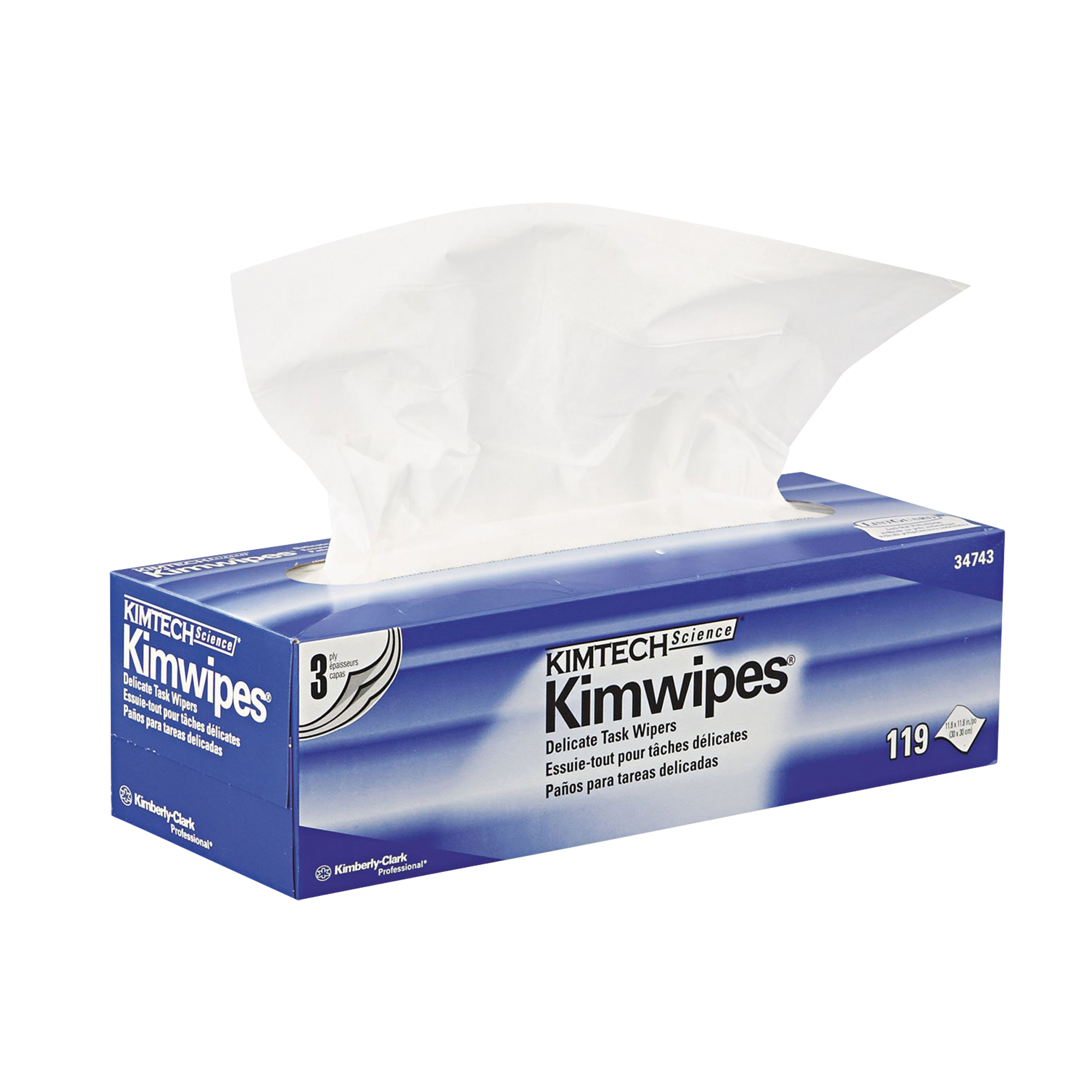Serviette pour les travaux délicats KimwipesMD de Kimtech ScienceMC, Spécialisé, 12" lo x 12" la