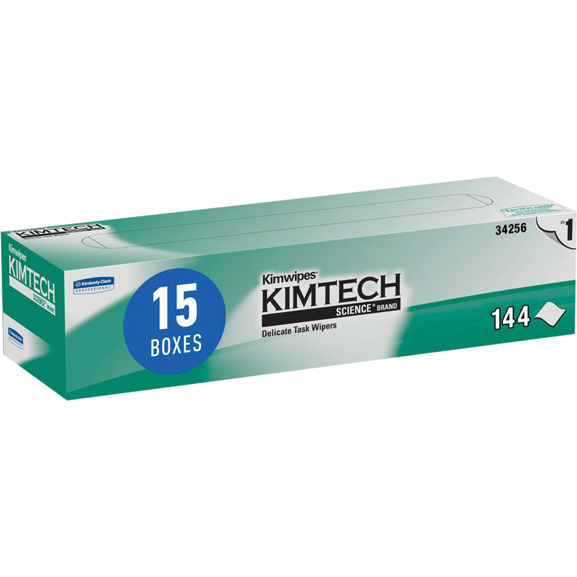 Serviette pour les travaux délicats KimwipesMD de Kimtech ScienceMC, Spécialisé, 14-2/3" lo x 16-3/5" la