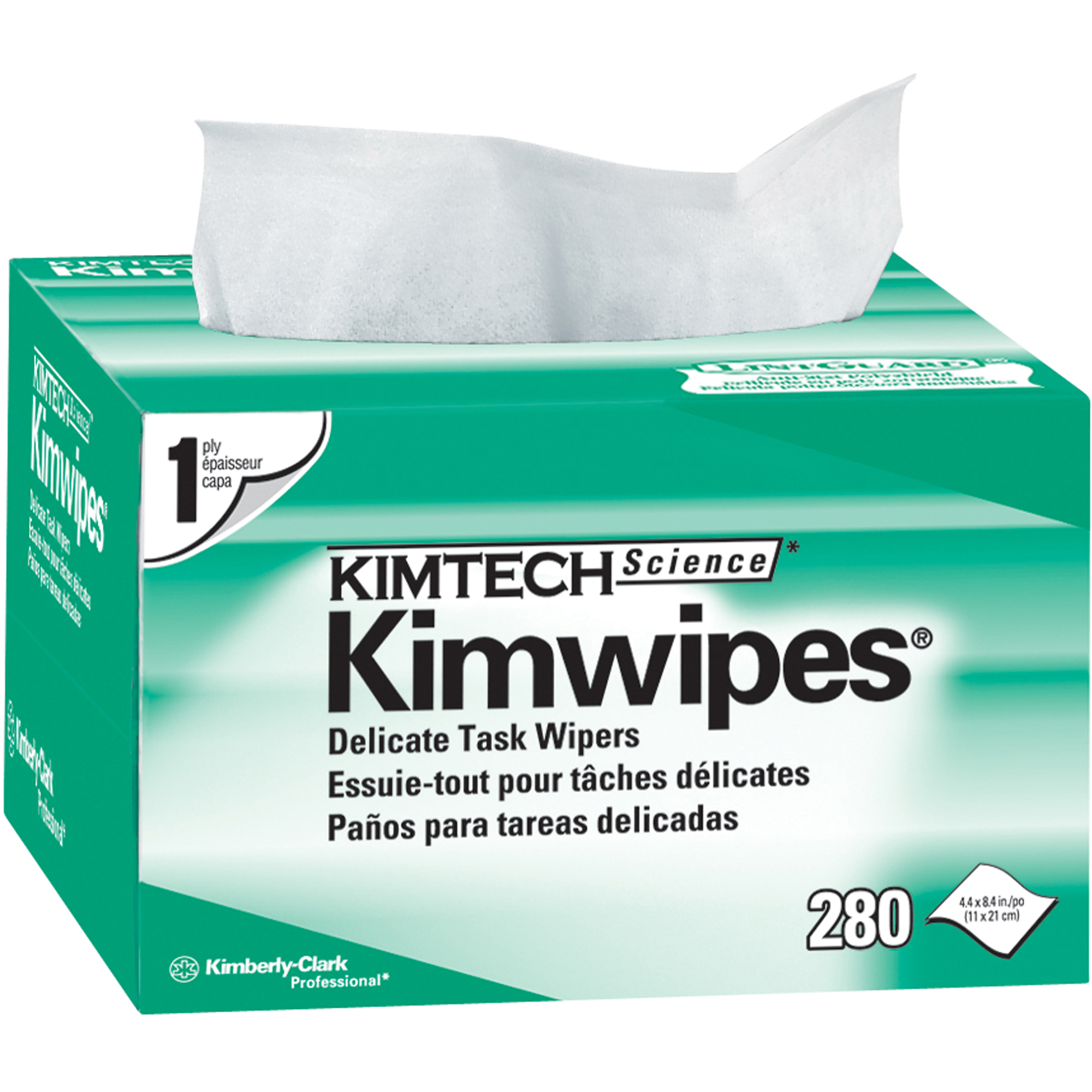 Serviette pour les travaux délicats KimwipesMD de Kimtech ScienceMC, Spécialisé, 8-2/5" lo x 4-2/5" la