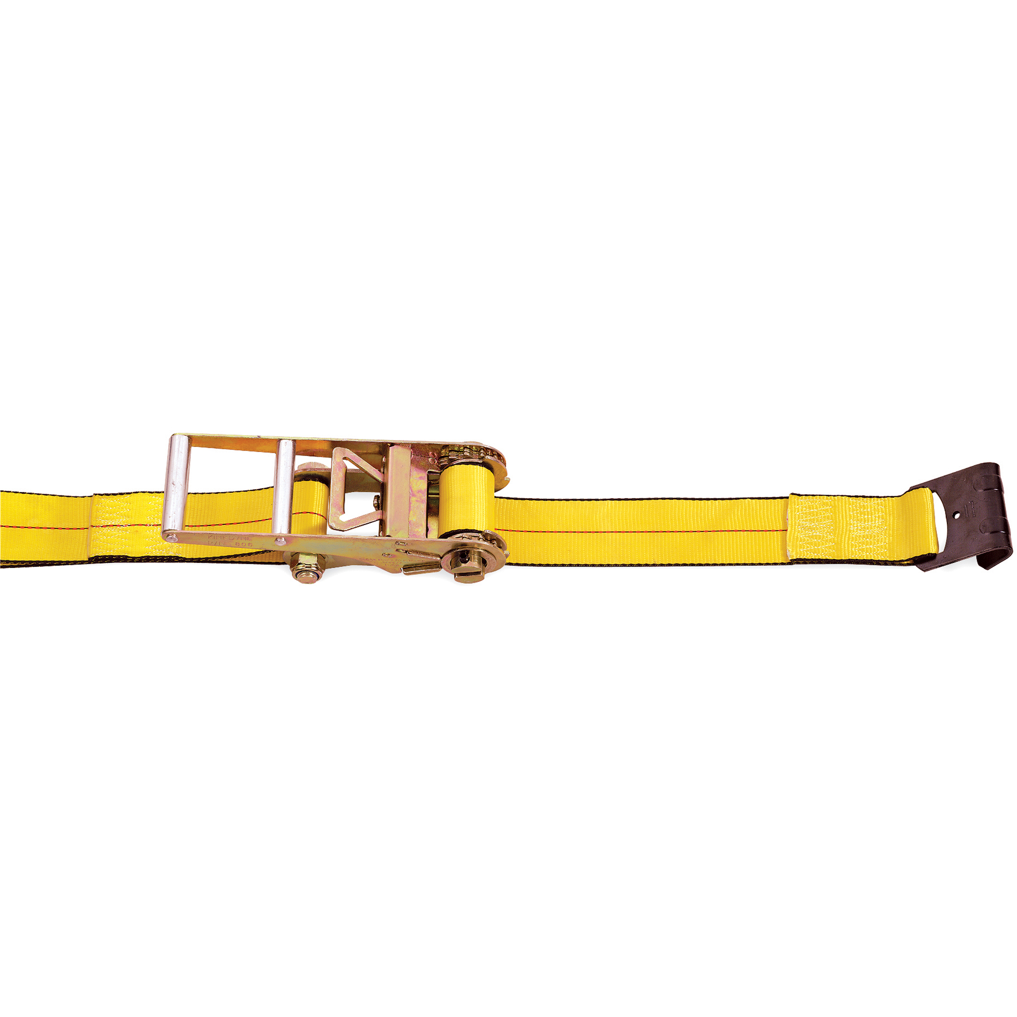 Tendeurs d'arrimage à cliquet, Crochet plat, 3" , 30' , Charge d'utilisation max. 5400 lb (2450 kg)