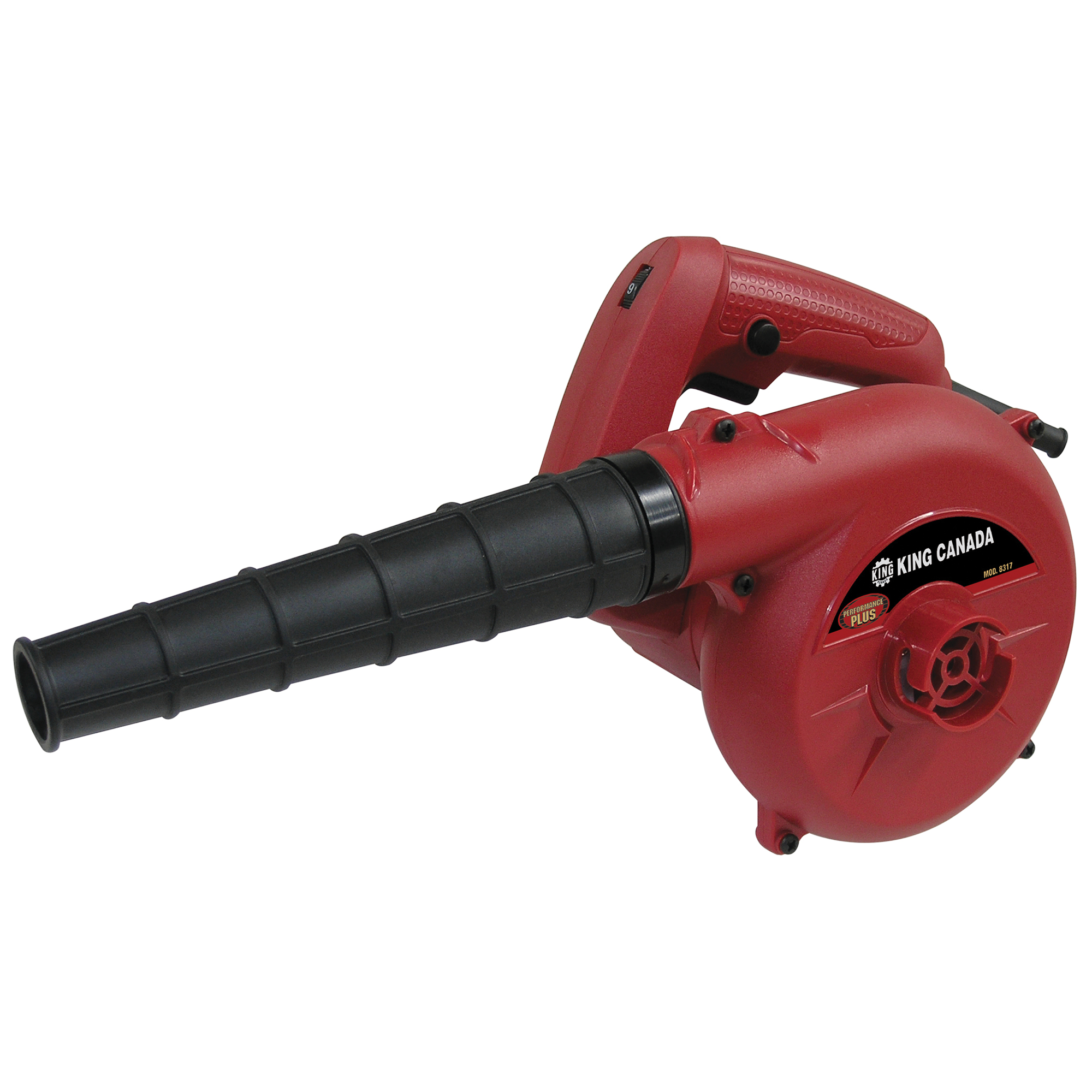 Aspirateur souffleur 2 en 1, 0,5 CV, Vitesse d'air 121 mi/h, Électrique