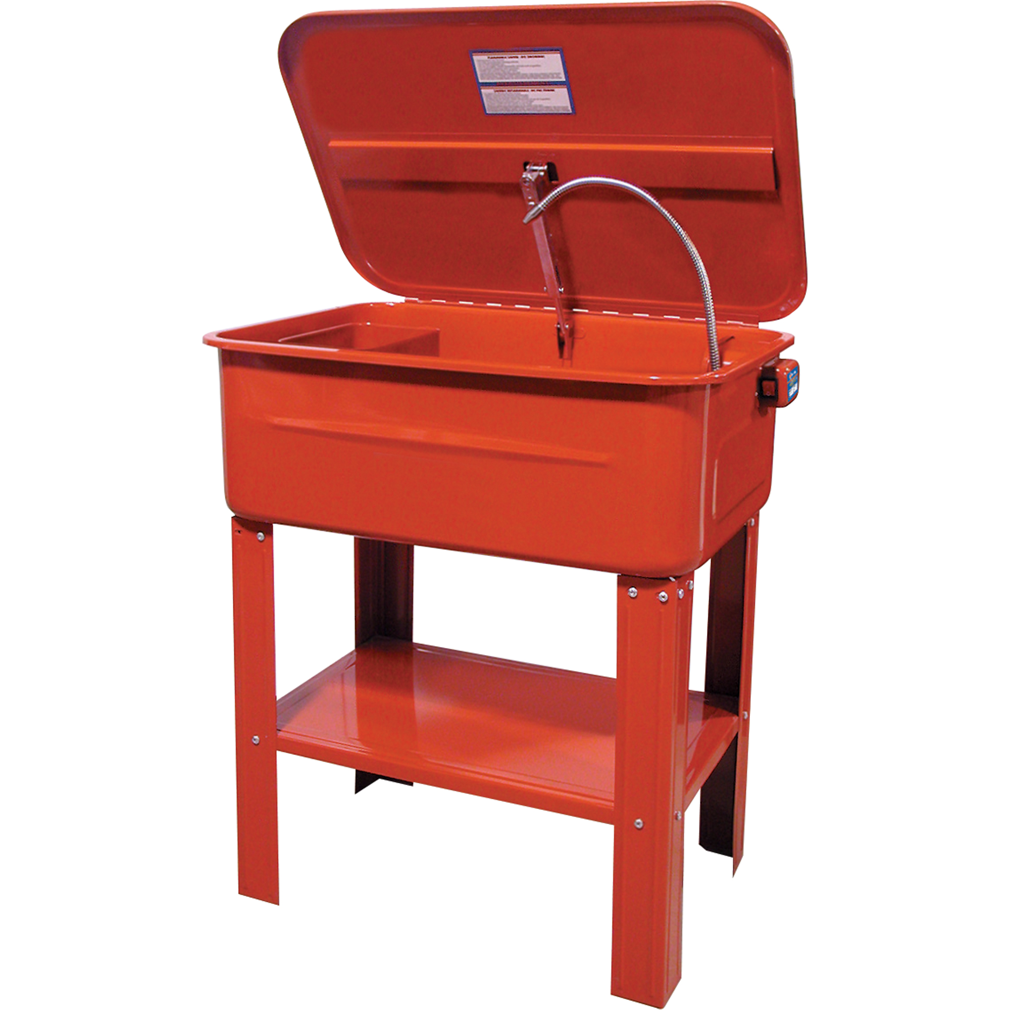 Bassins de nettoyage autorecyclants, Acier, 20 gal.