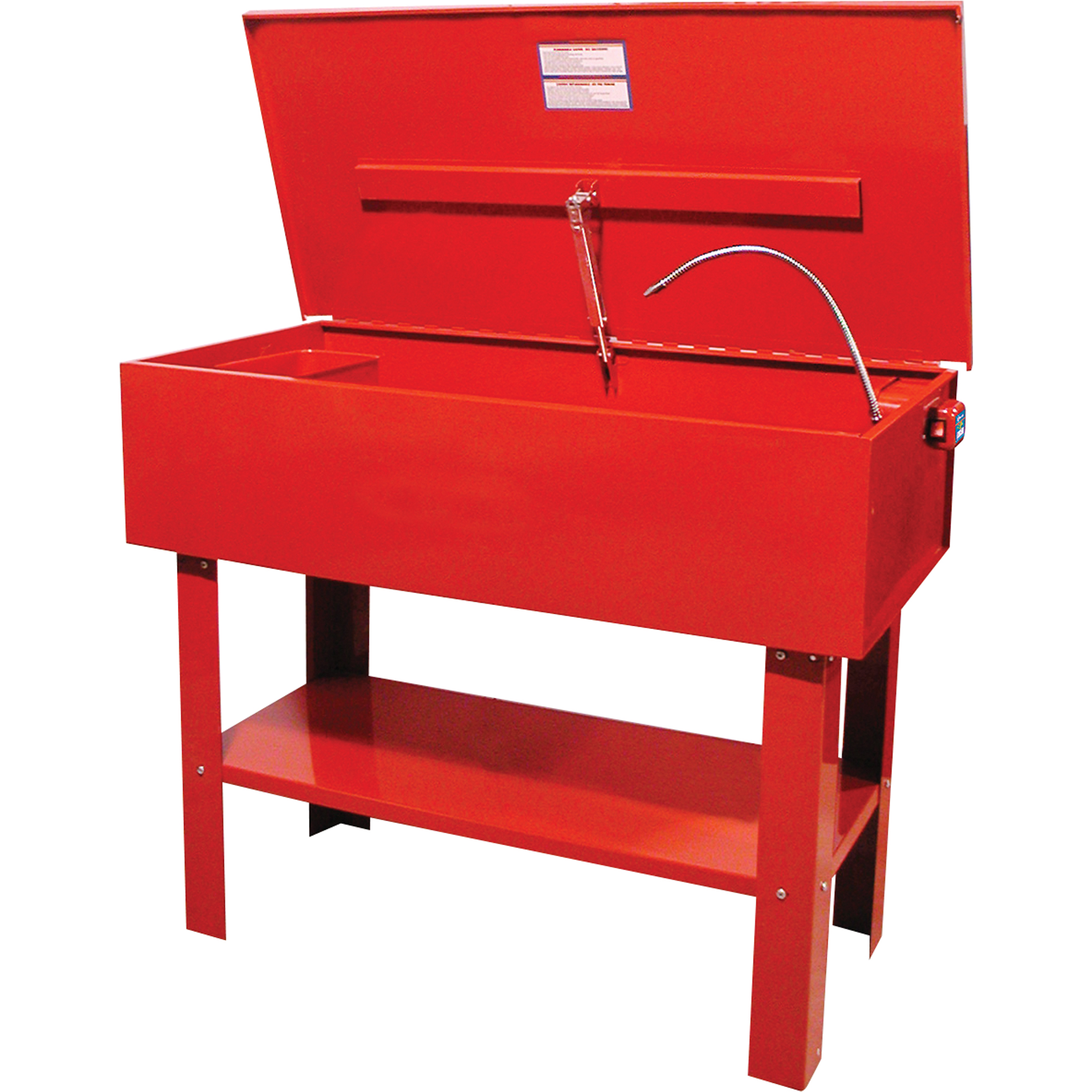Bassins de nettoyage autorecyclants, Acier, 40 gal.