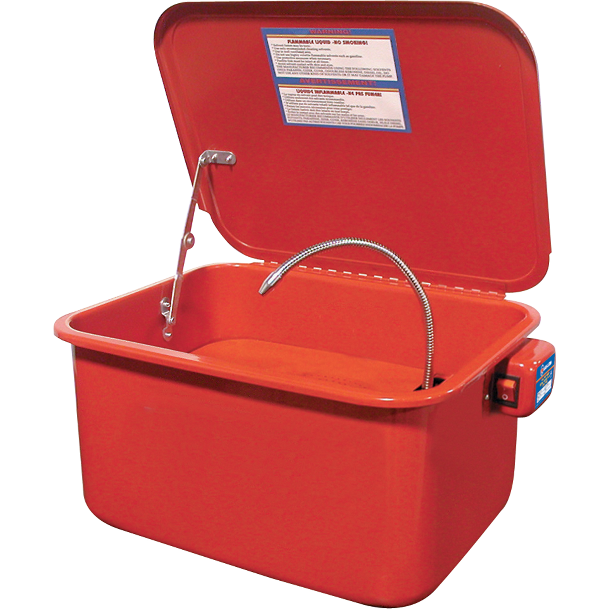 Bassins de nettoyage autorecyclants, Acier, 5 gal.