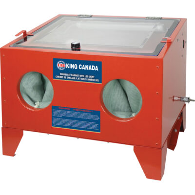 Cabinet de sablage à jet, Pression
