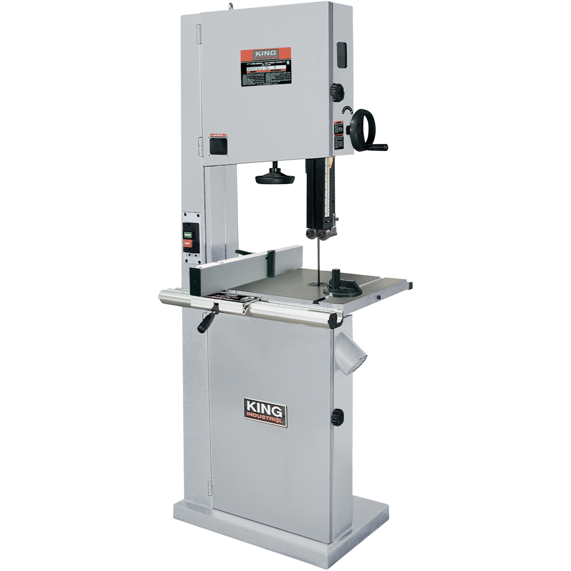 Scies à ruban de 17" pour bois avec guide à dédoublement, Vertical, 220 V