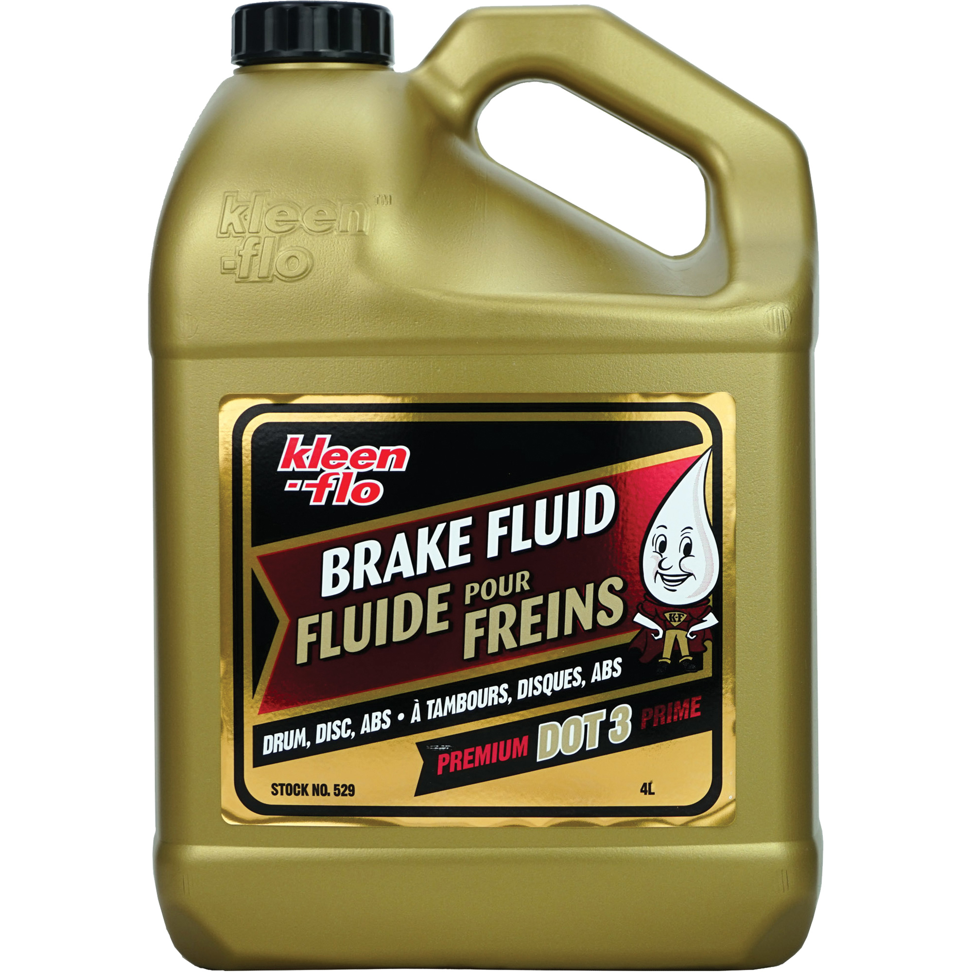 Liquide de freins DOT 3 de première qualité