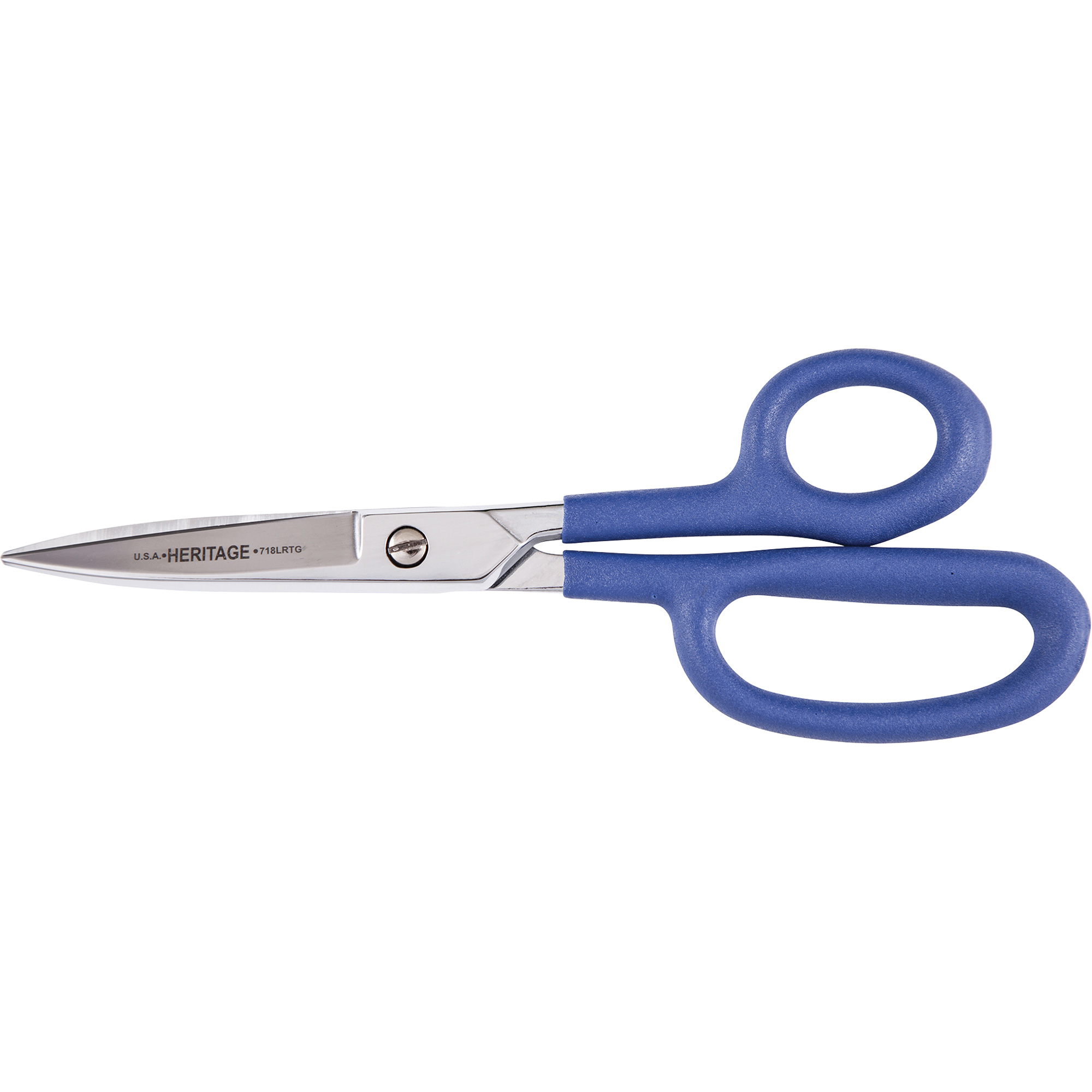 Cisaille robuste, Longueur de coupe de 3", Poignée Anneaux