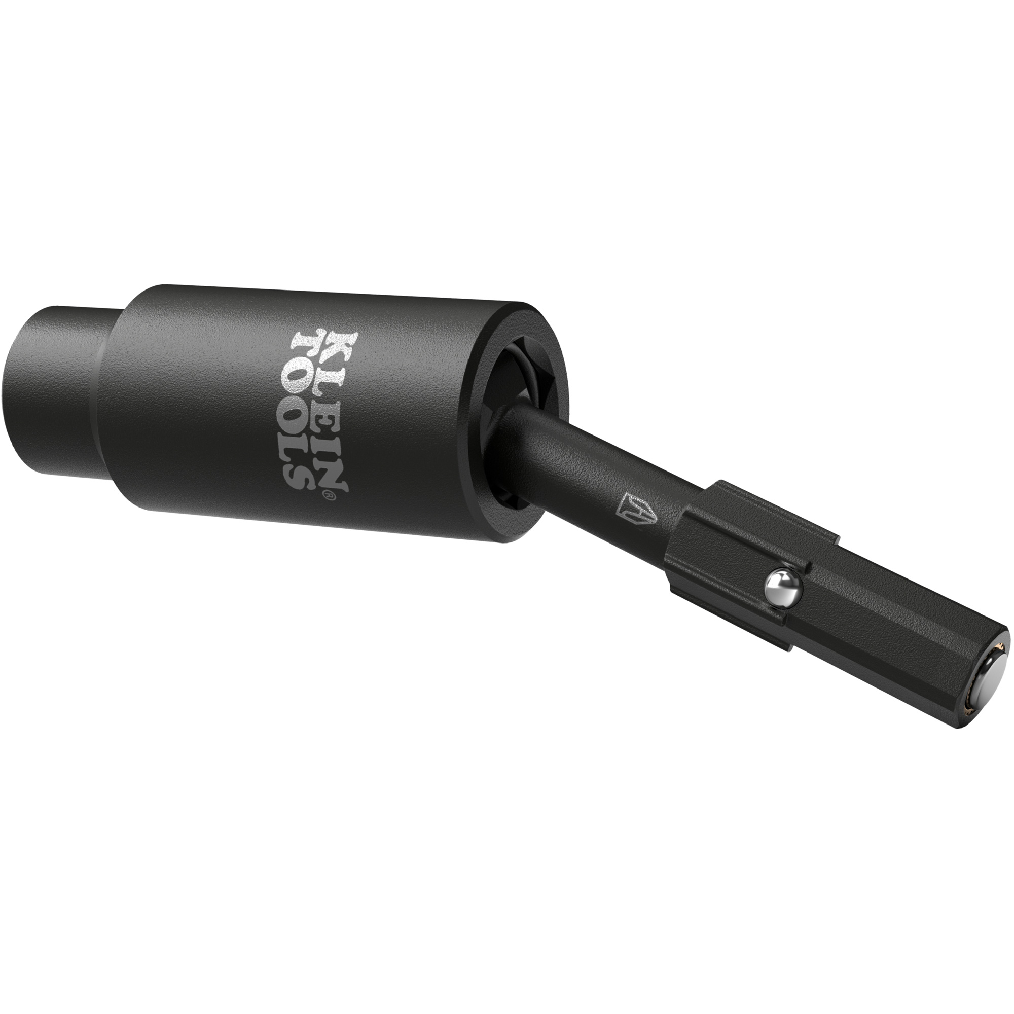 Adaptateur pivotant pour douille à chocs réversible, 1/4" Prise, Dimension mâle 1/4", Sphérique, 2-7/10" lo