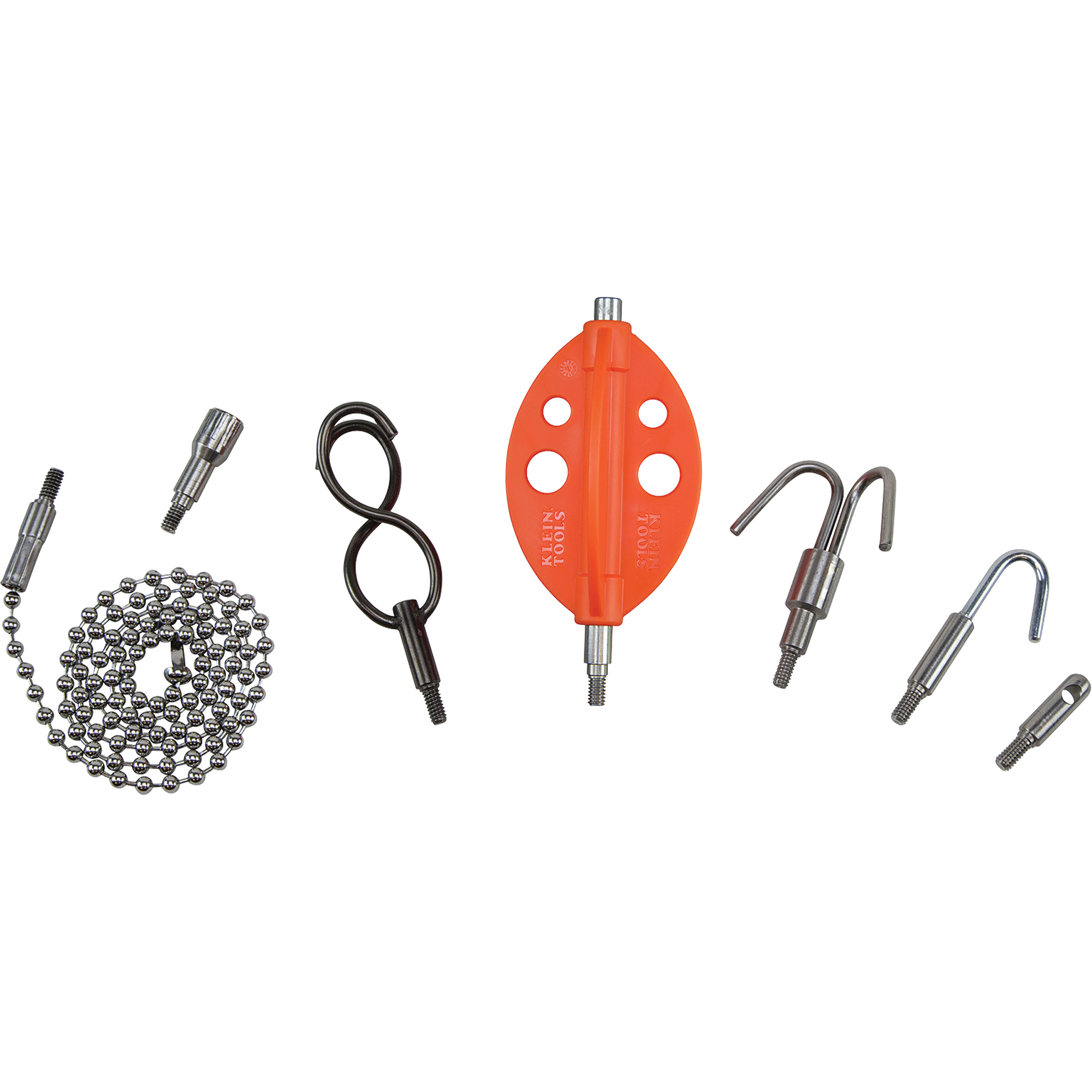 Jeu d'accessoires d'accrochage pour ruban de tirage
