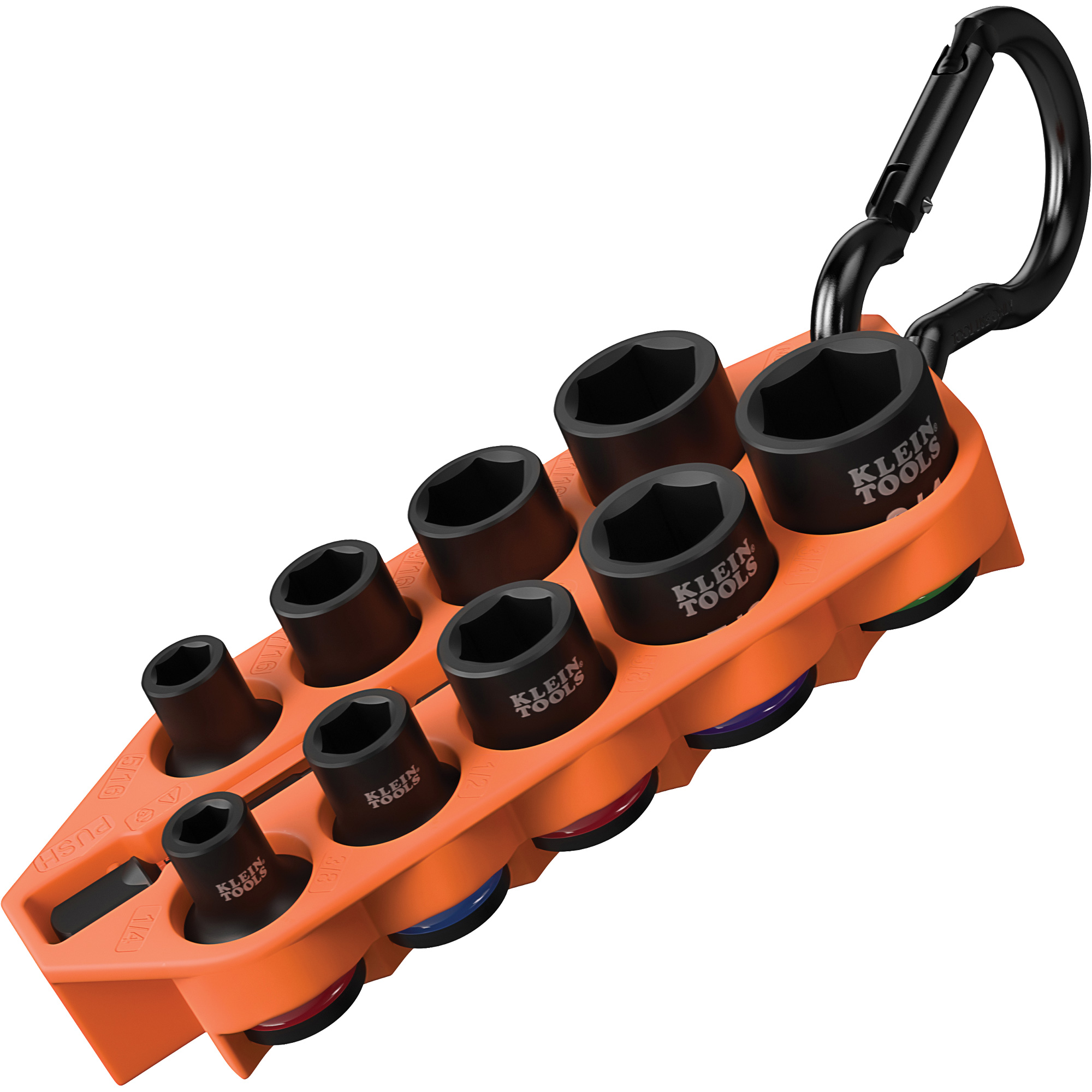 Jeu de douilles à chocs SAE prêt à emporter, 10 Mcx, Chocs, Prise de 3/8"