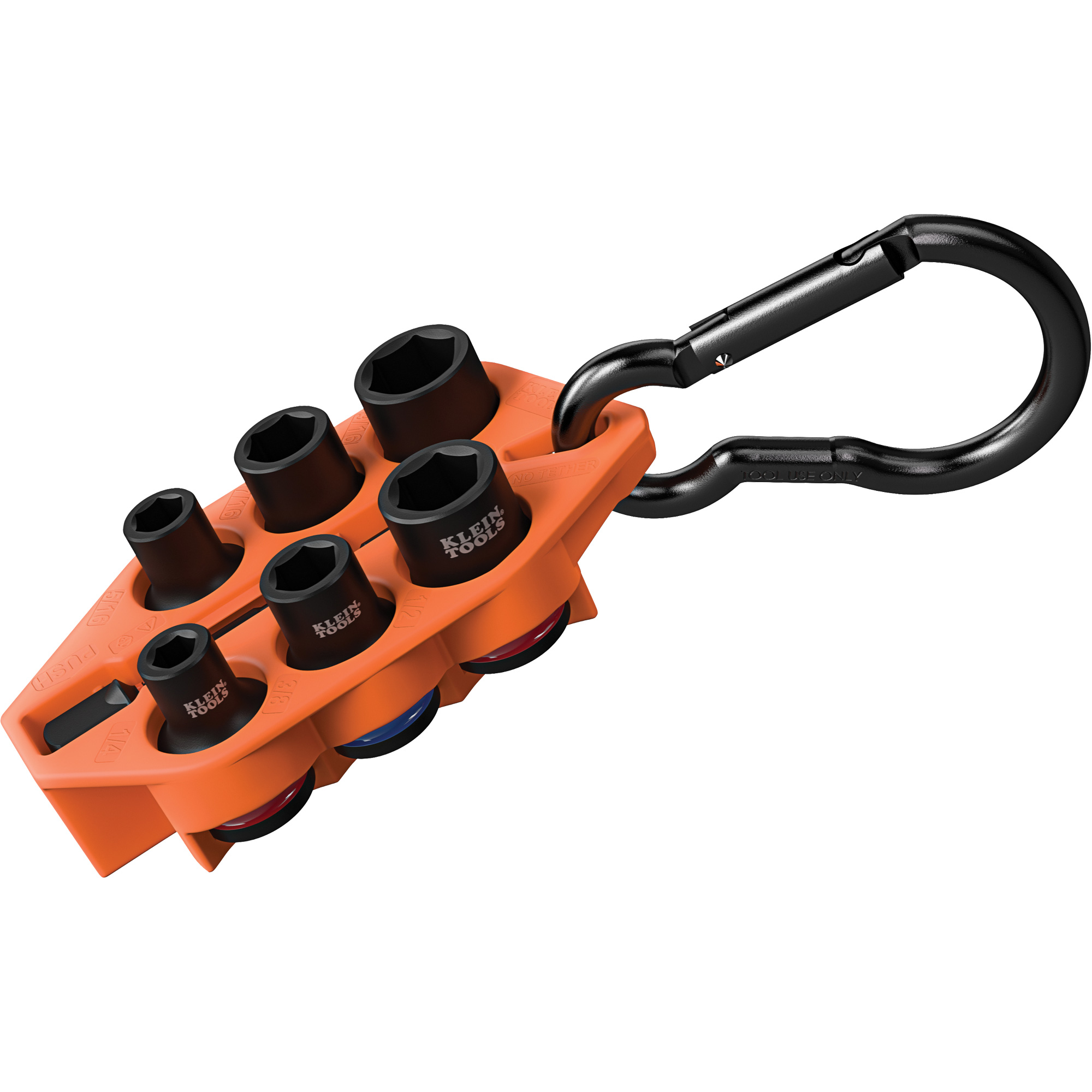 Jeu de douilles à chocs SAE prêt à emporter, 7 Mcx, Chocs, Prise de 3/8"