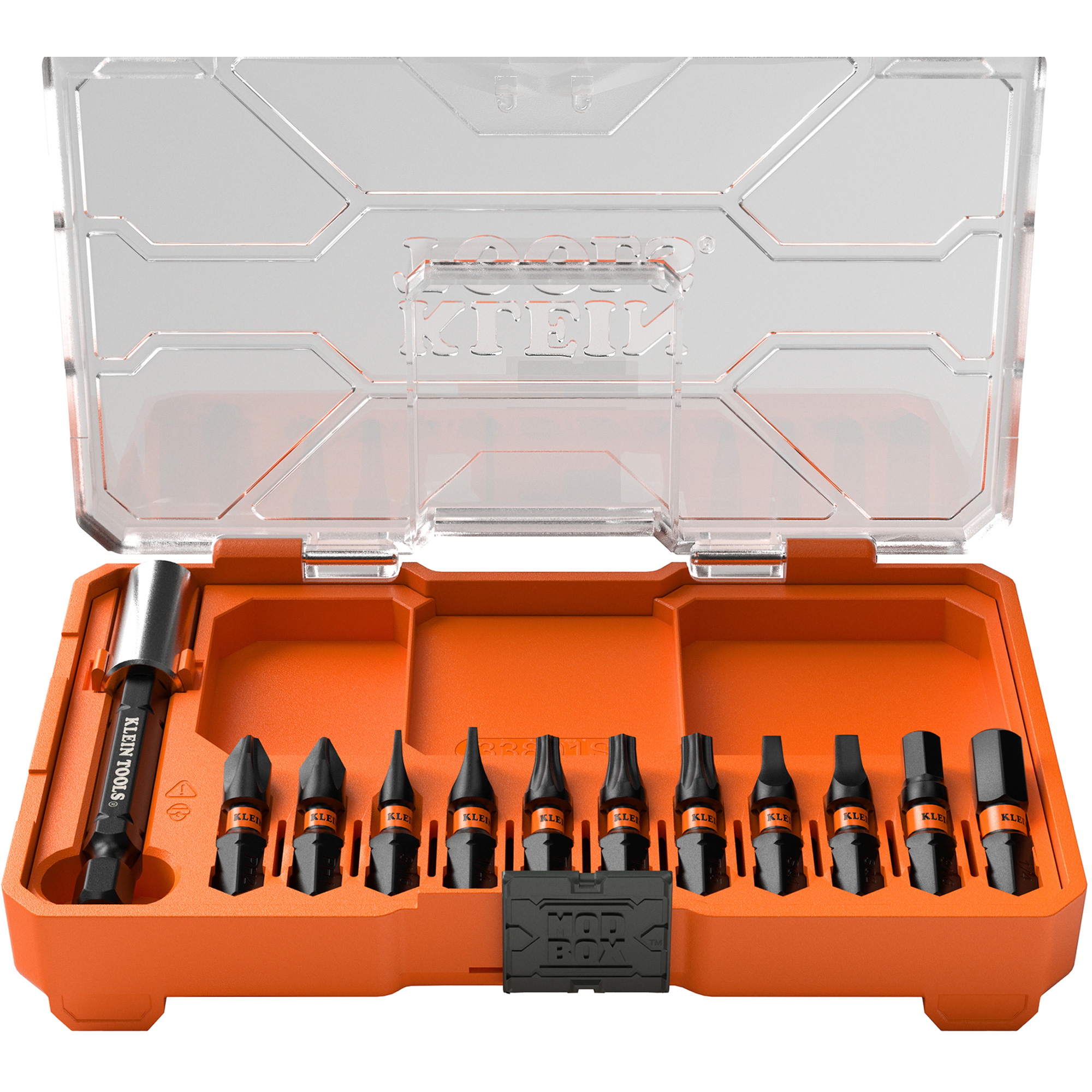 Jeu de forets à chocs minces Proflex, 12 mcx, Magnétique