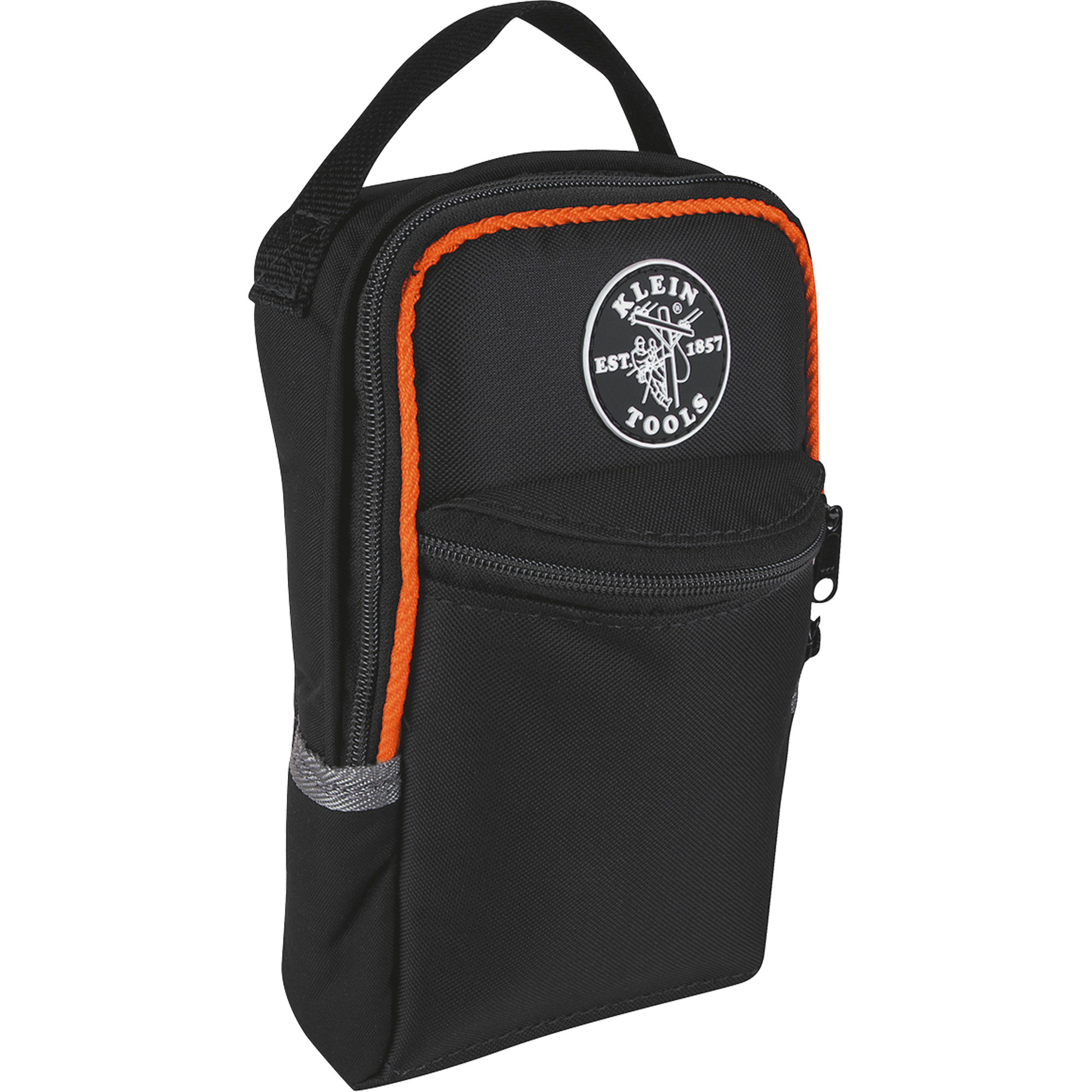 Mallette de transport Tradesman ProMC, Polyester, 2 pochettes, Noir/Orange