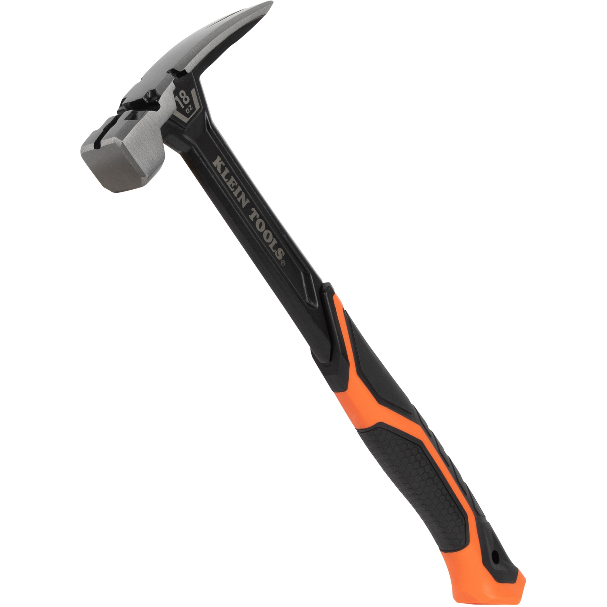 Marteau à panne en acier, 18 oz, Prise en Acier plein, 15" lo