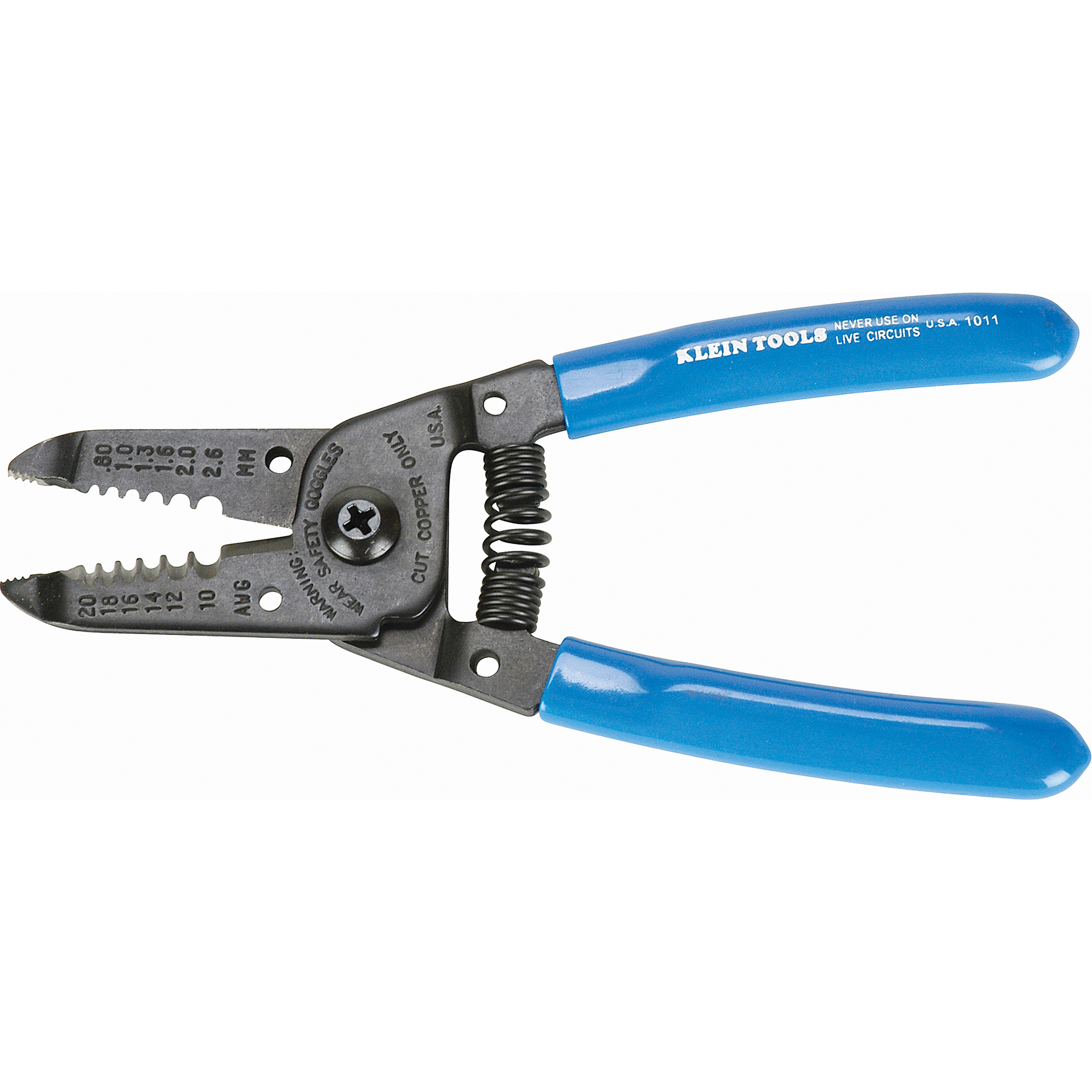 Pinces à dénuder a/coupe-fil, 6-1/8" lo, 10, 12, 14, 16, 18, 20 AWG