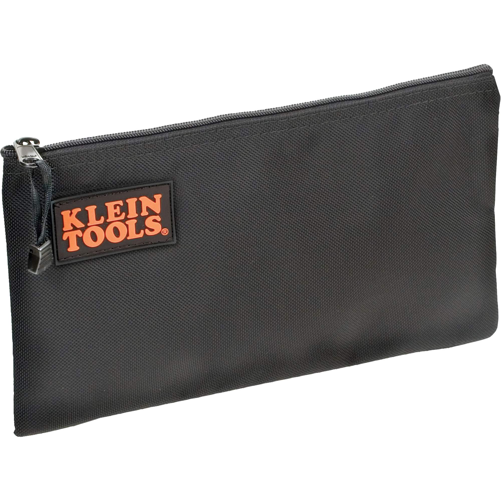 Pochette pour outils avec fermeture à glissière, Nylon balistique, 1 pochettes, Noir