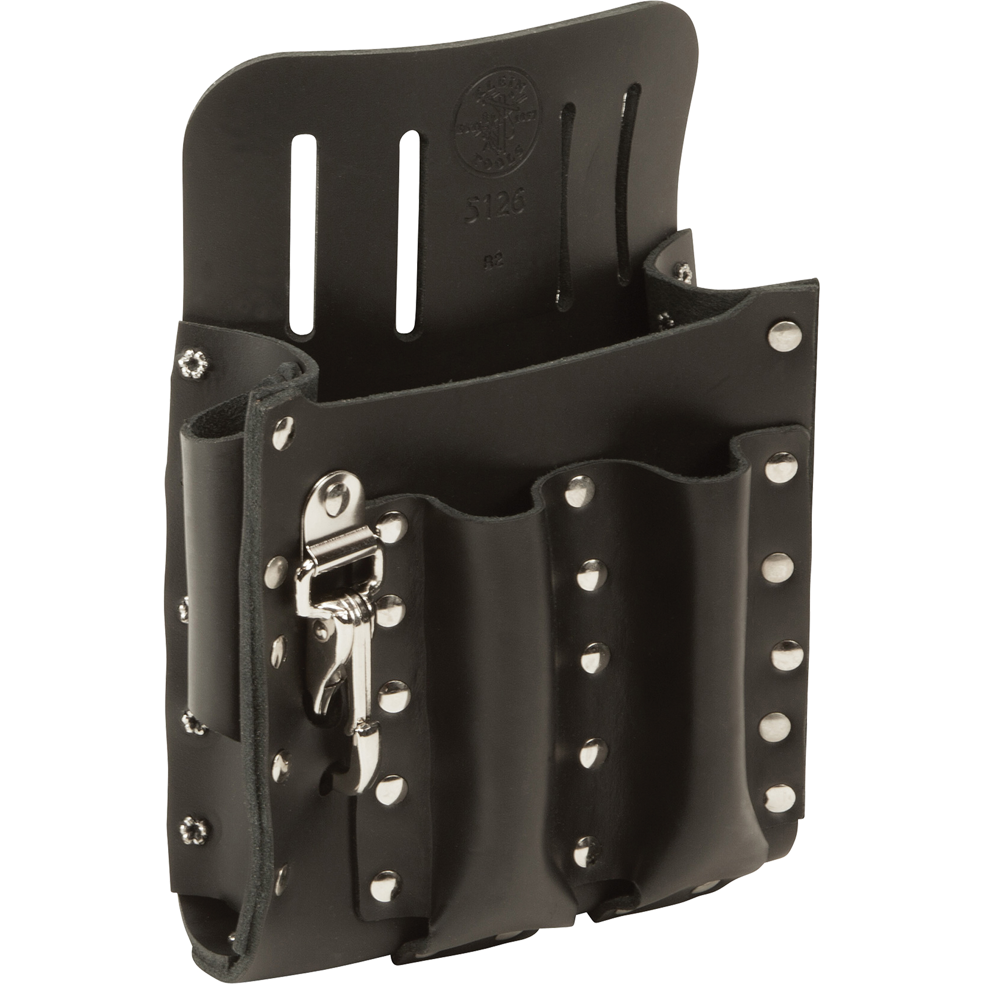 Porte-outils, Porte-outil multiple, Cuir, 5 Poches