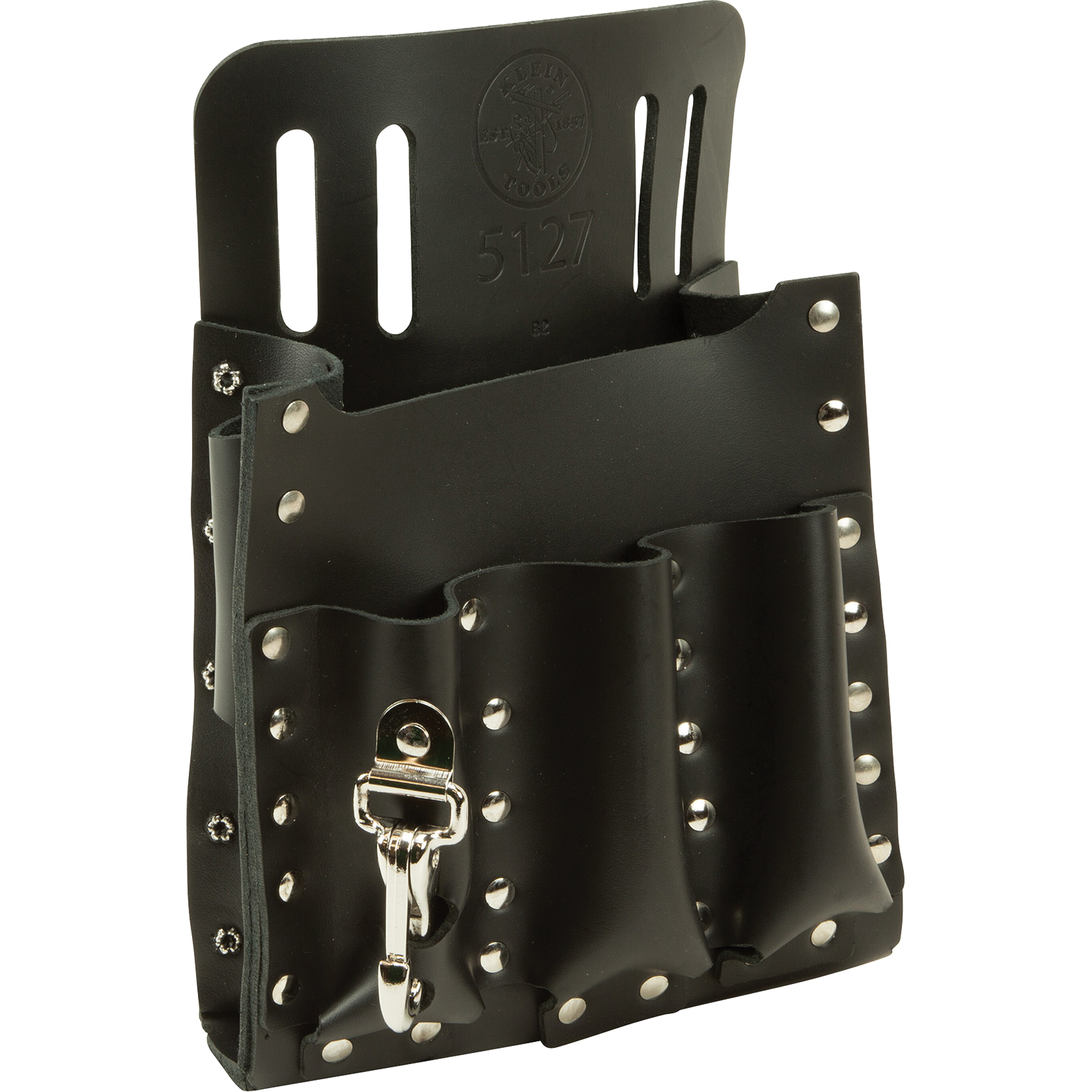 Porte-outils, Porte-outil multiple, Cuir, 6 Poches