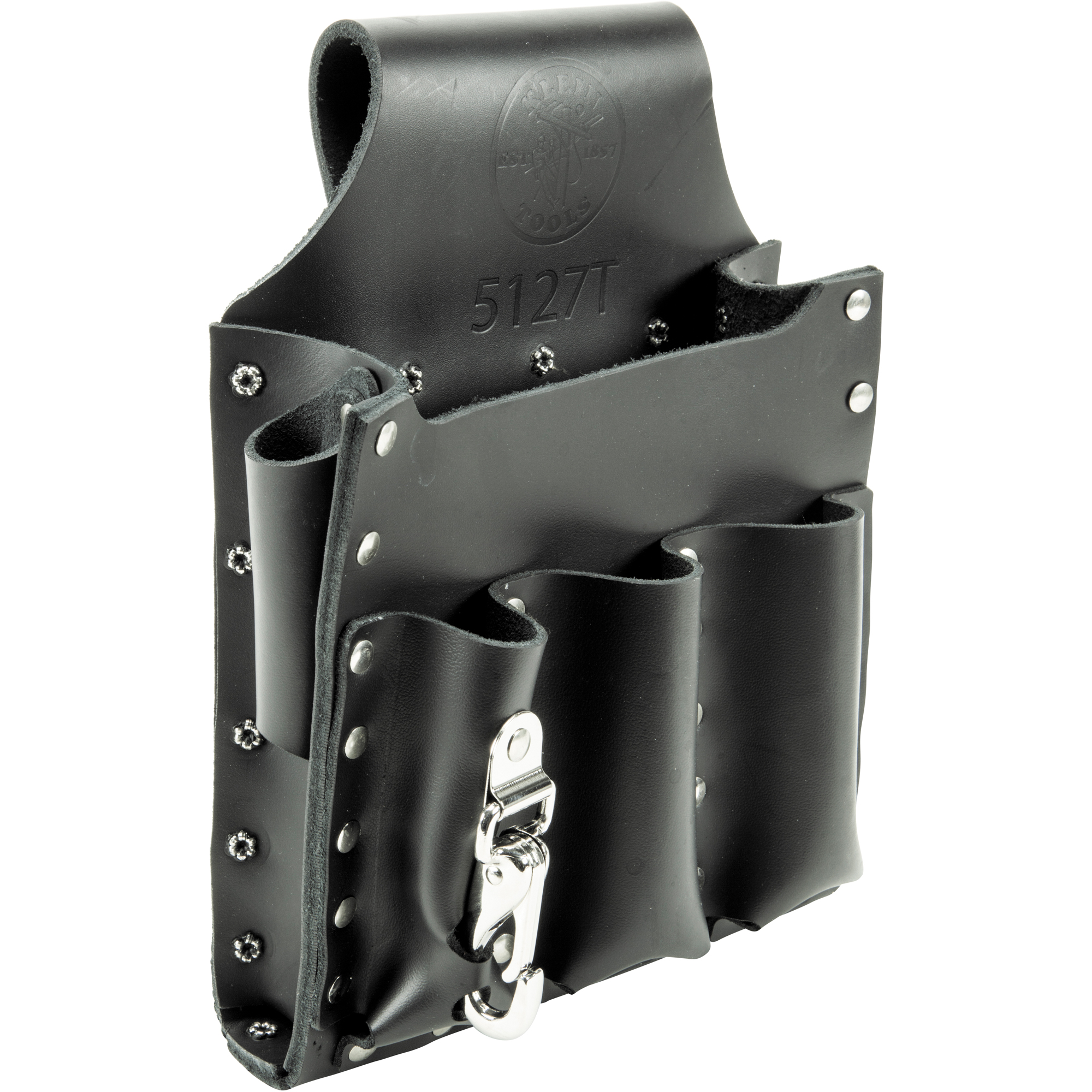 Porte-outils, Porte-outil multiple, Cuir, 6 Poches