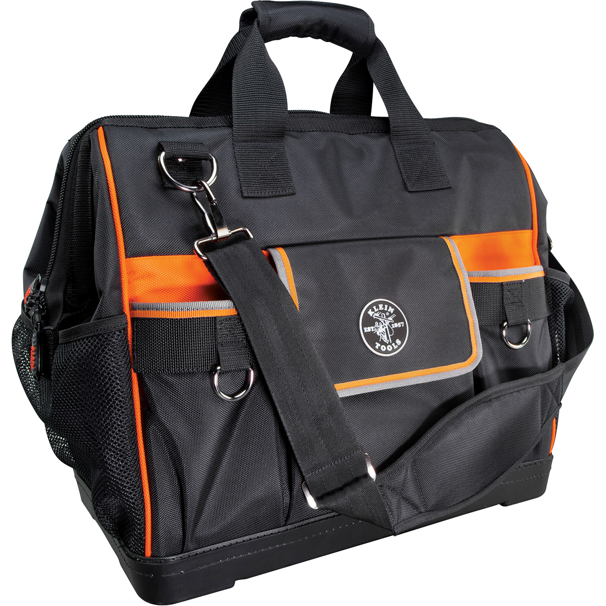 Sac à outils avec grande ouverture Tradesman ProMC, Nylon balistique, 42 pochettes, Noir